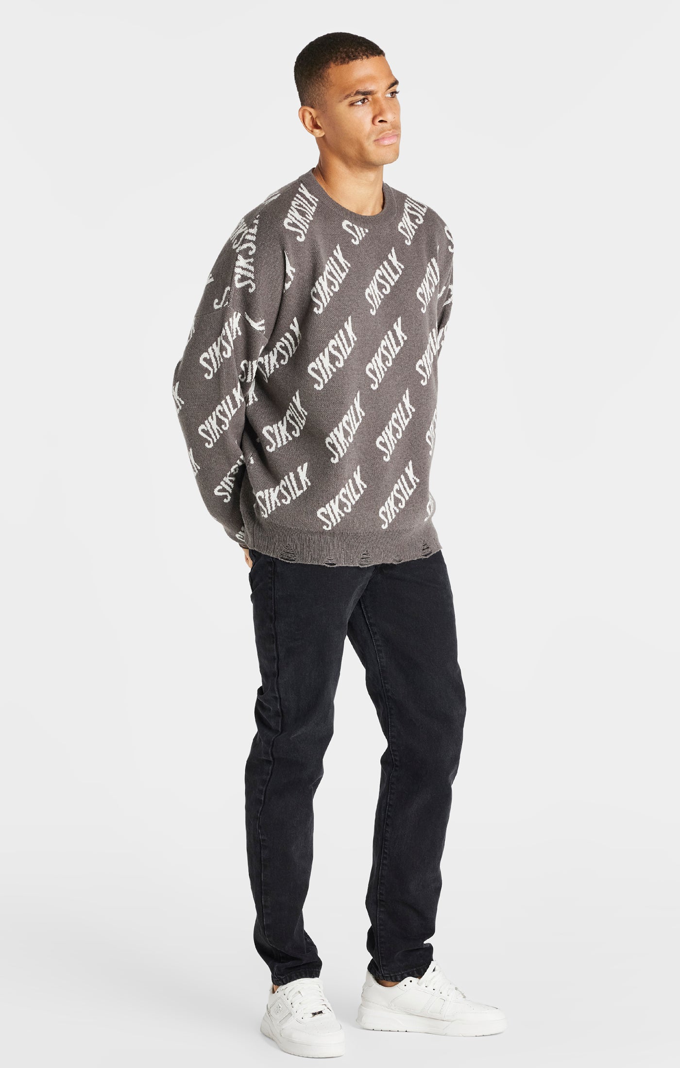 Load image into Gallery viewer, Black Knitted Sweater (1)