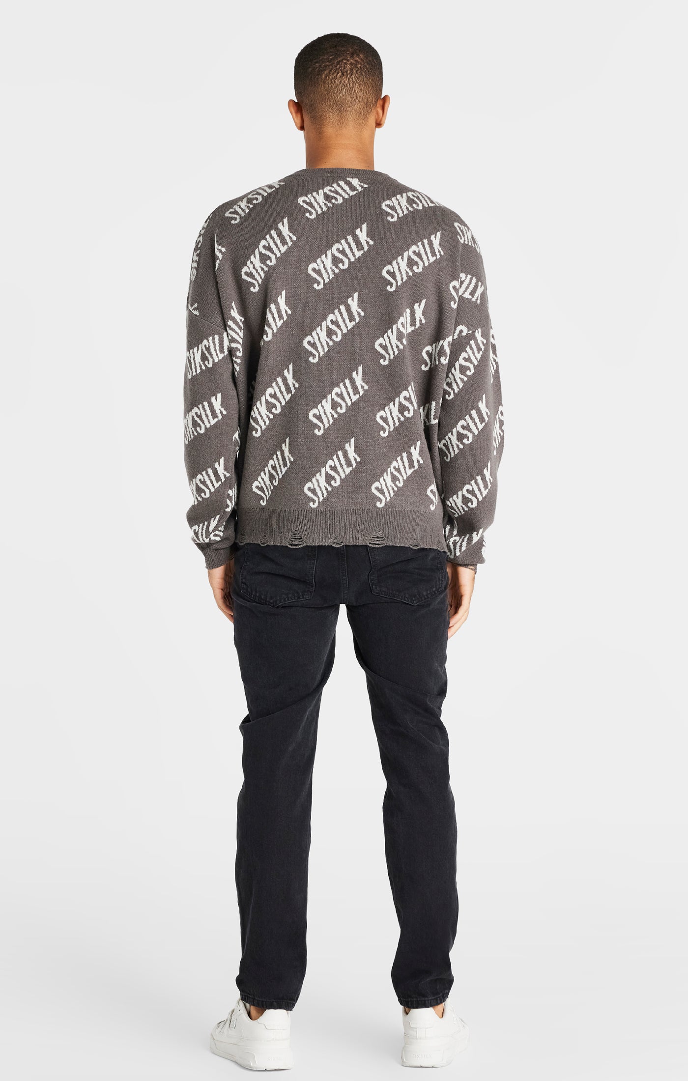 Load image into Gallery viewer, Black Knitted Sweater (4)
