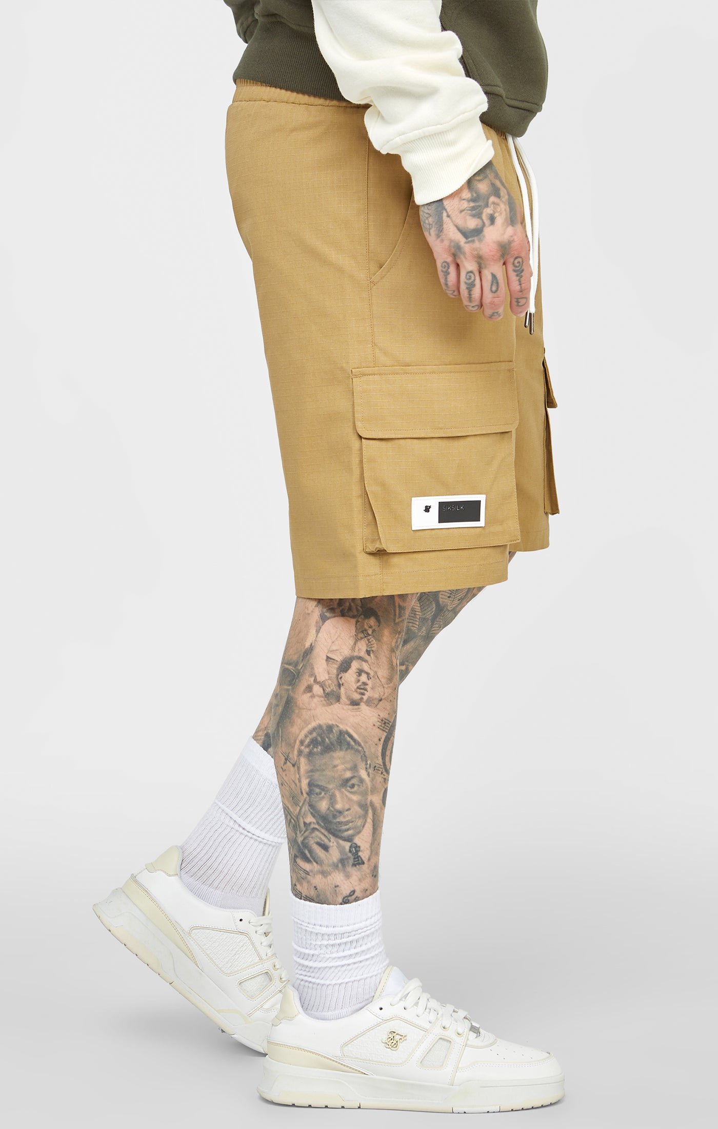 Load image into Gallery viewer, Tan Ripstop Cargo Short (1)