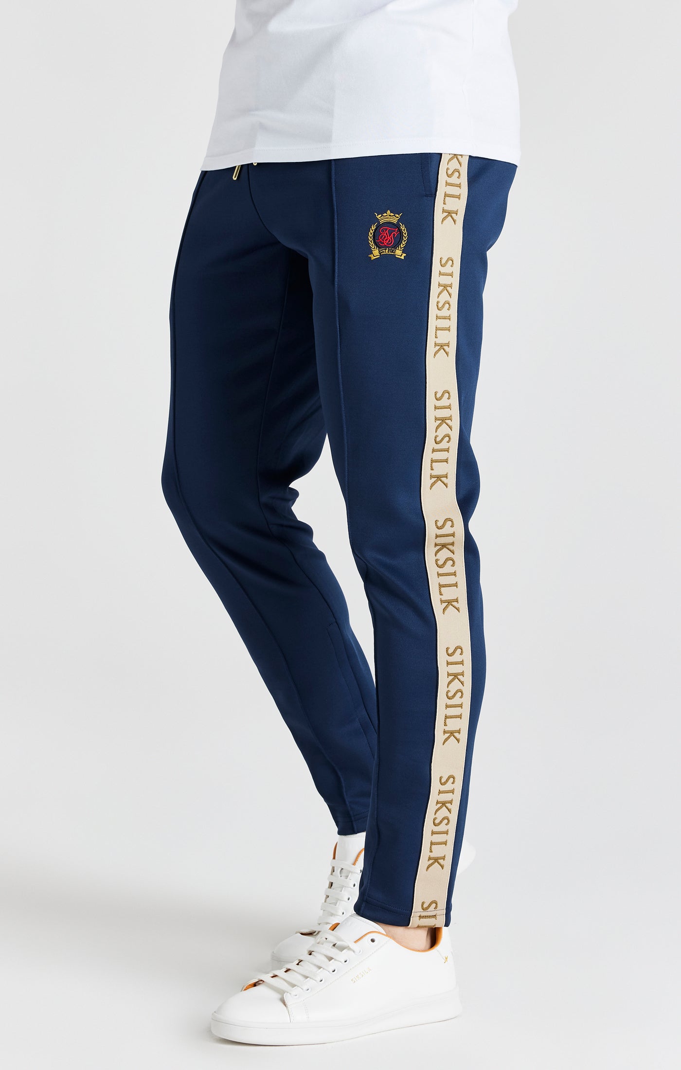 Load image into Gallery viewer, Navy Track Pant