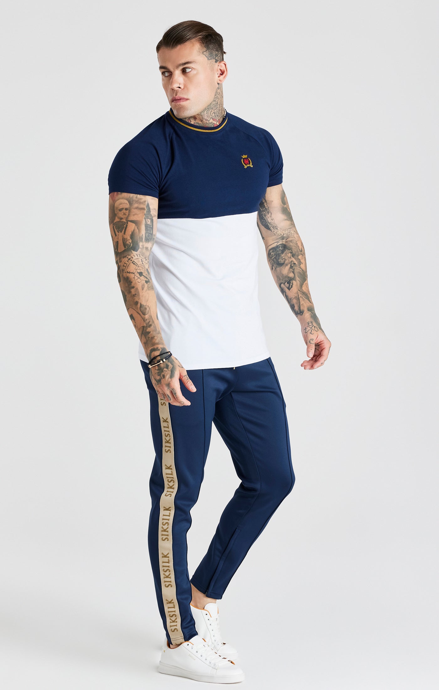 Load image into Gallery viewer, Navy Track Pant (2)