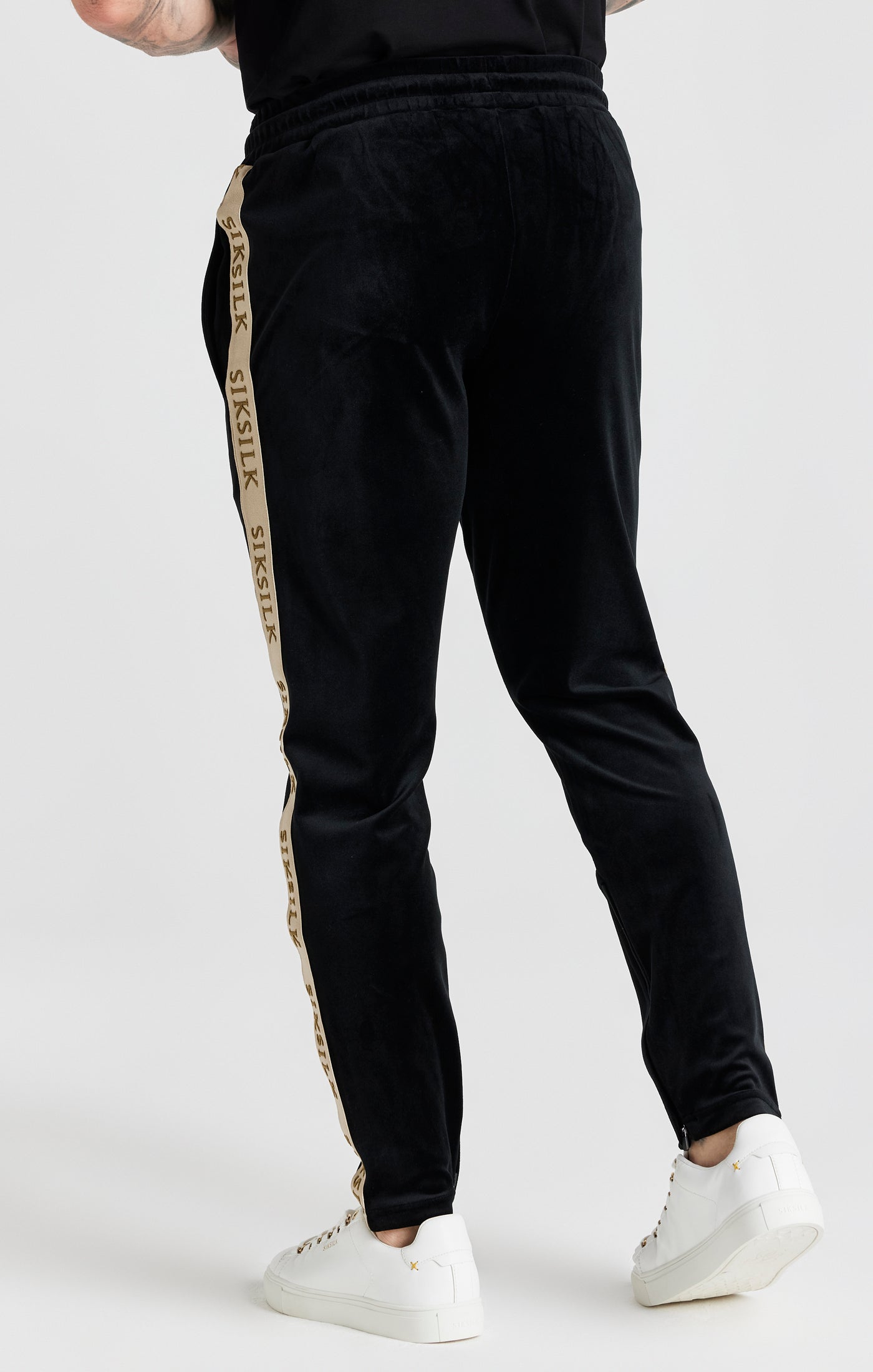 Load image into Gallery viewer, Black Track Pant (3)