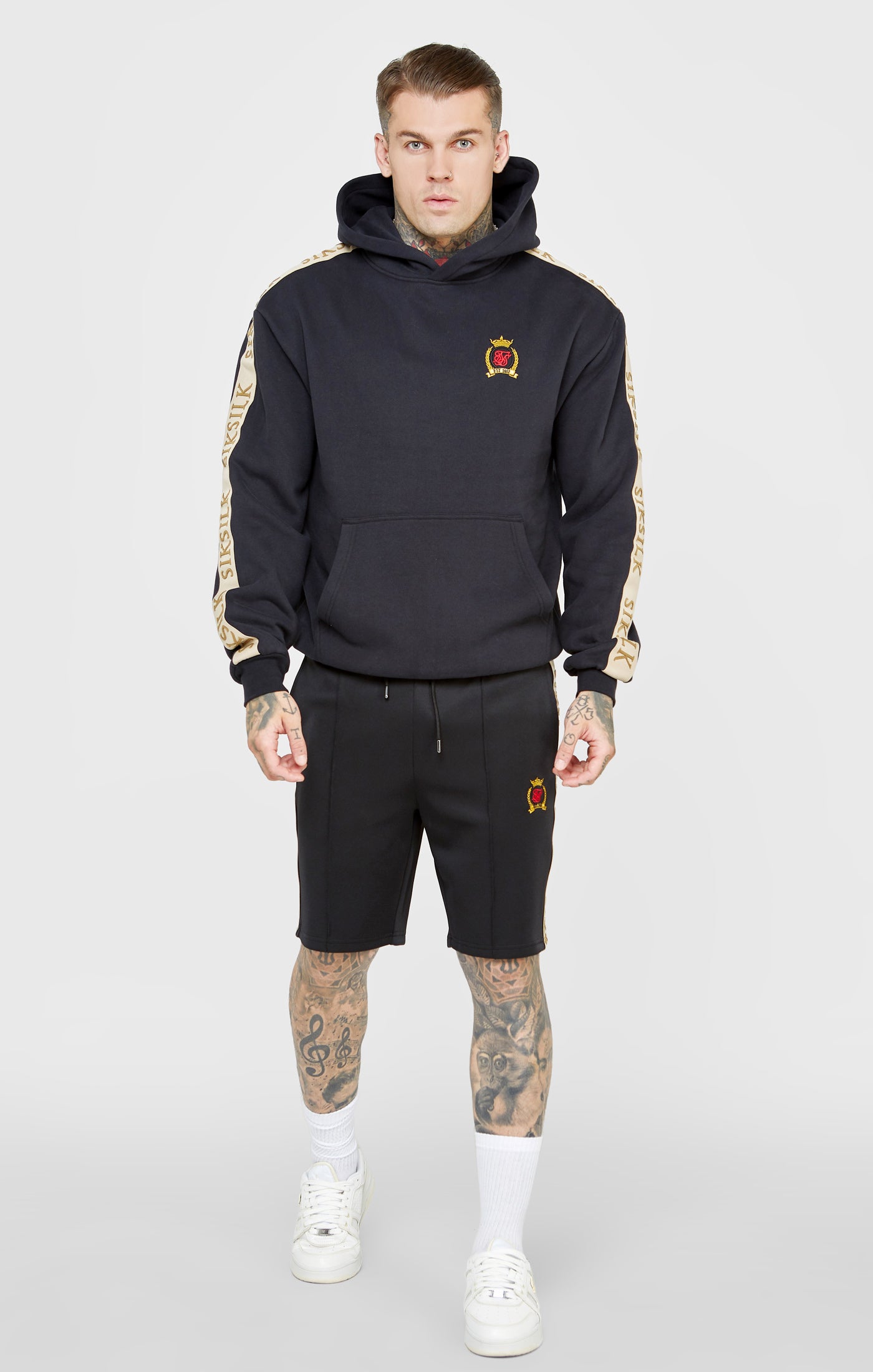 Load image into Gallery viewer, Black Oversized Hoodie (2)