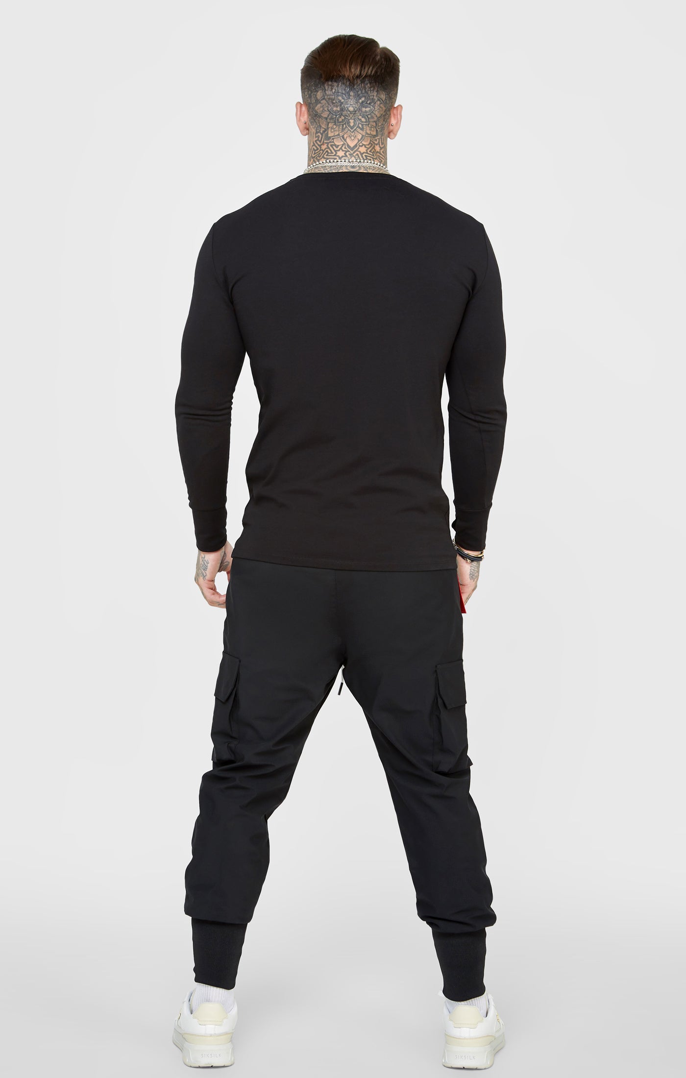 Load image into Gallery viewer, Black Tech Cargo Pant (4)