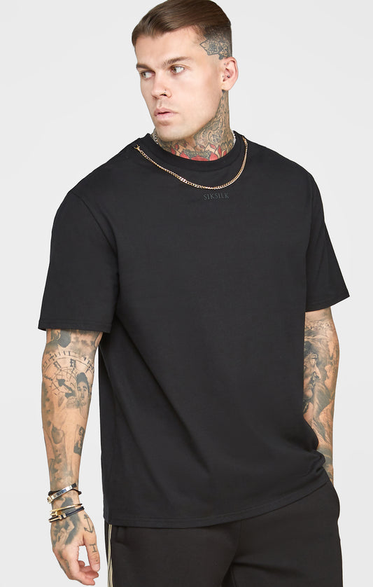 Black Chain Oversized T-Shirt