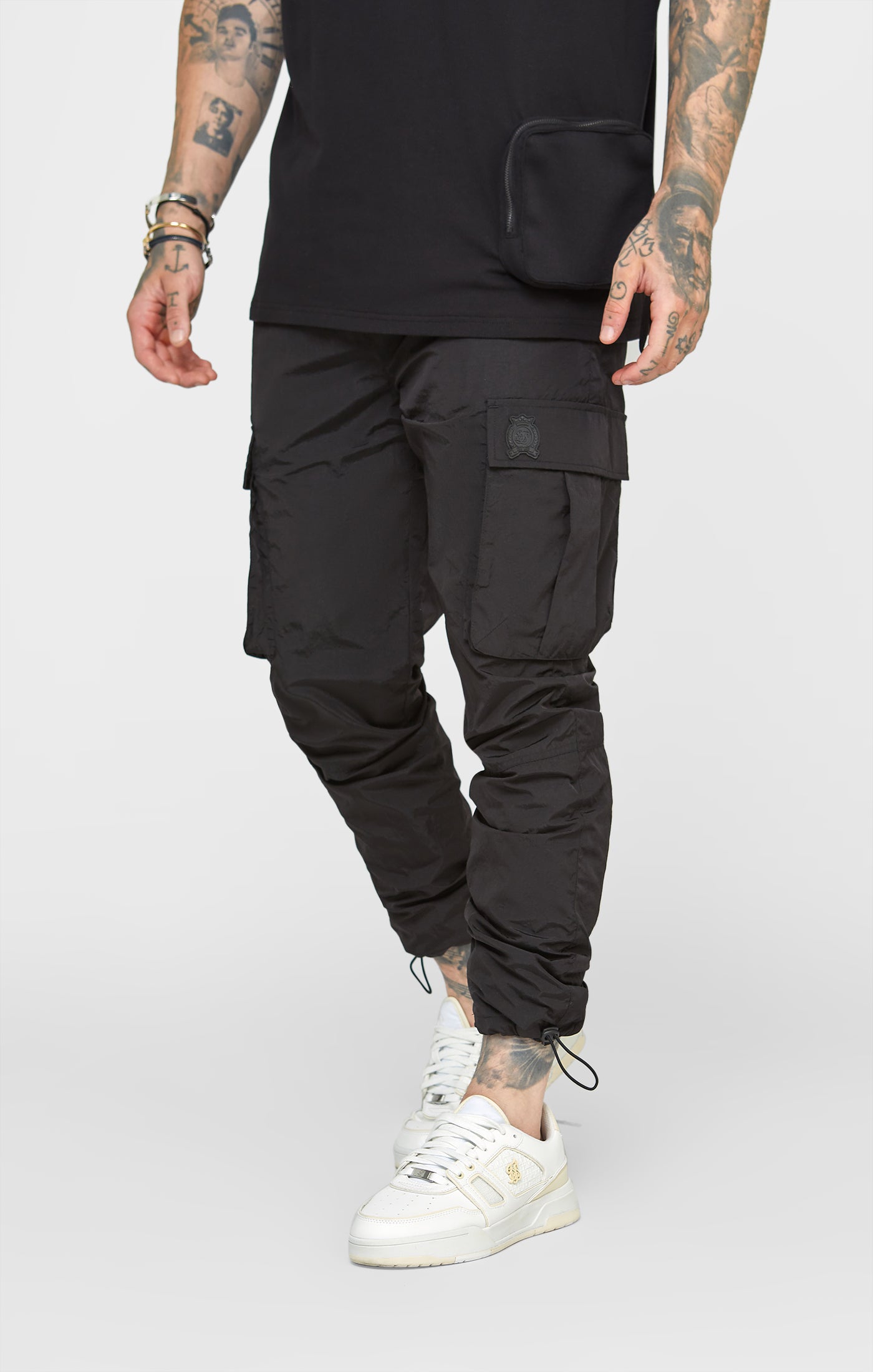 Load image into Gallery viewer, Black Combat Pant