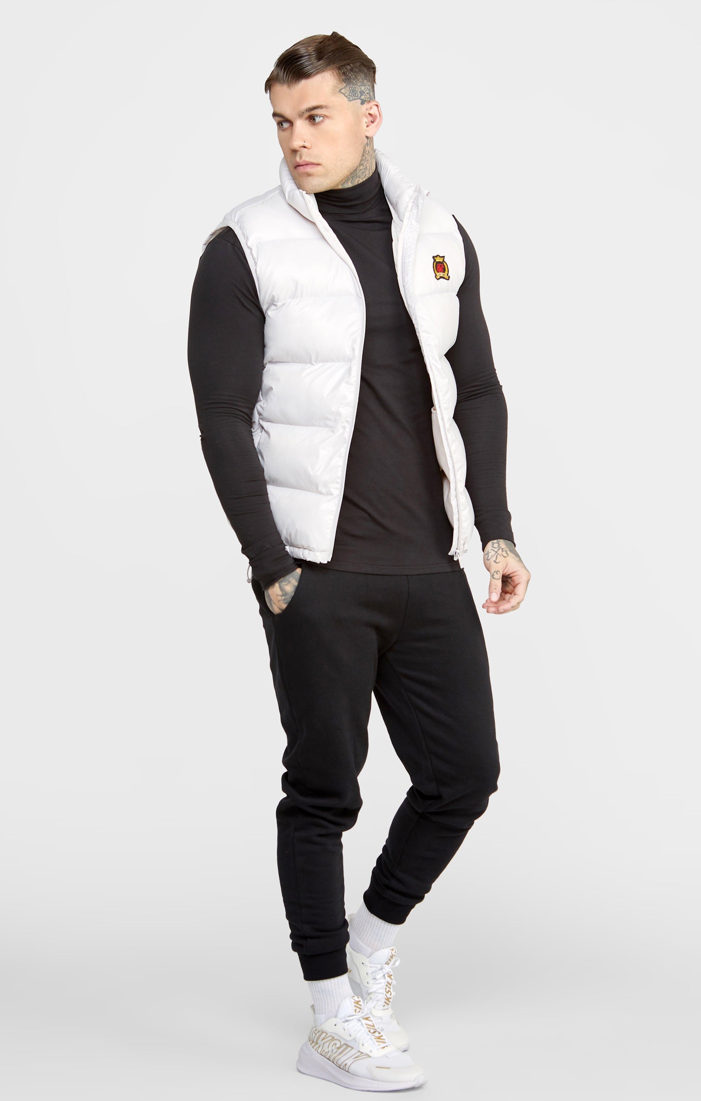 Load image into Gallery viewer, Grey Bubble Gilet (3)