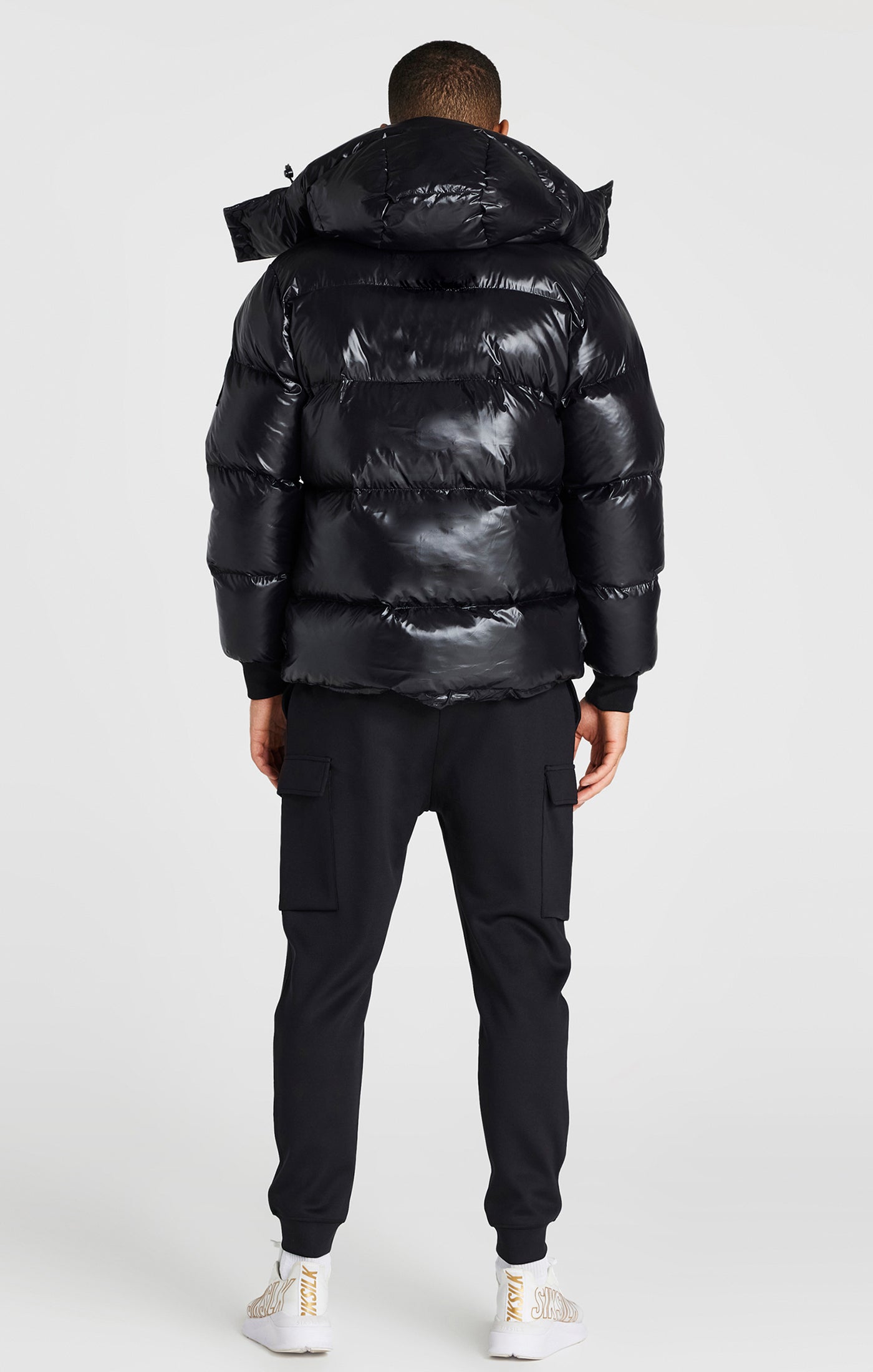 Load image into Gallery viewer, Black Puffer Jacket (5)