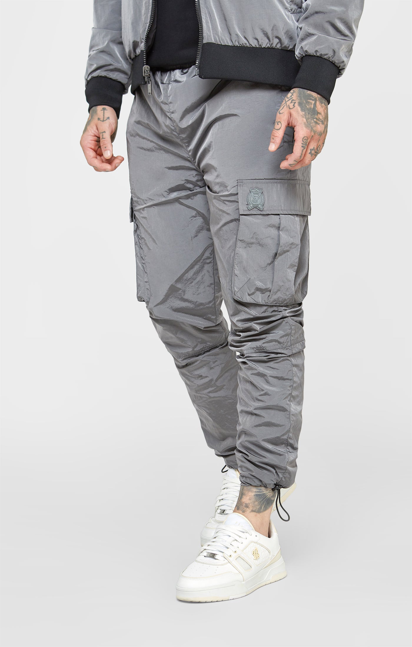 Load image into Gallery viewer, Grey Combat Pant