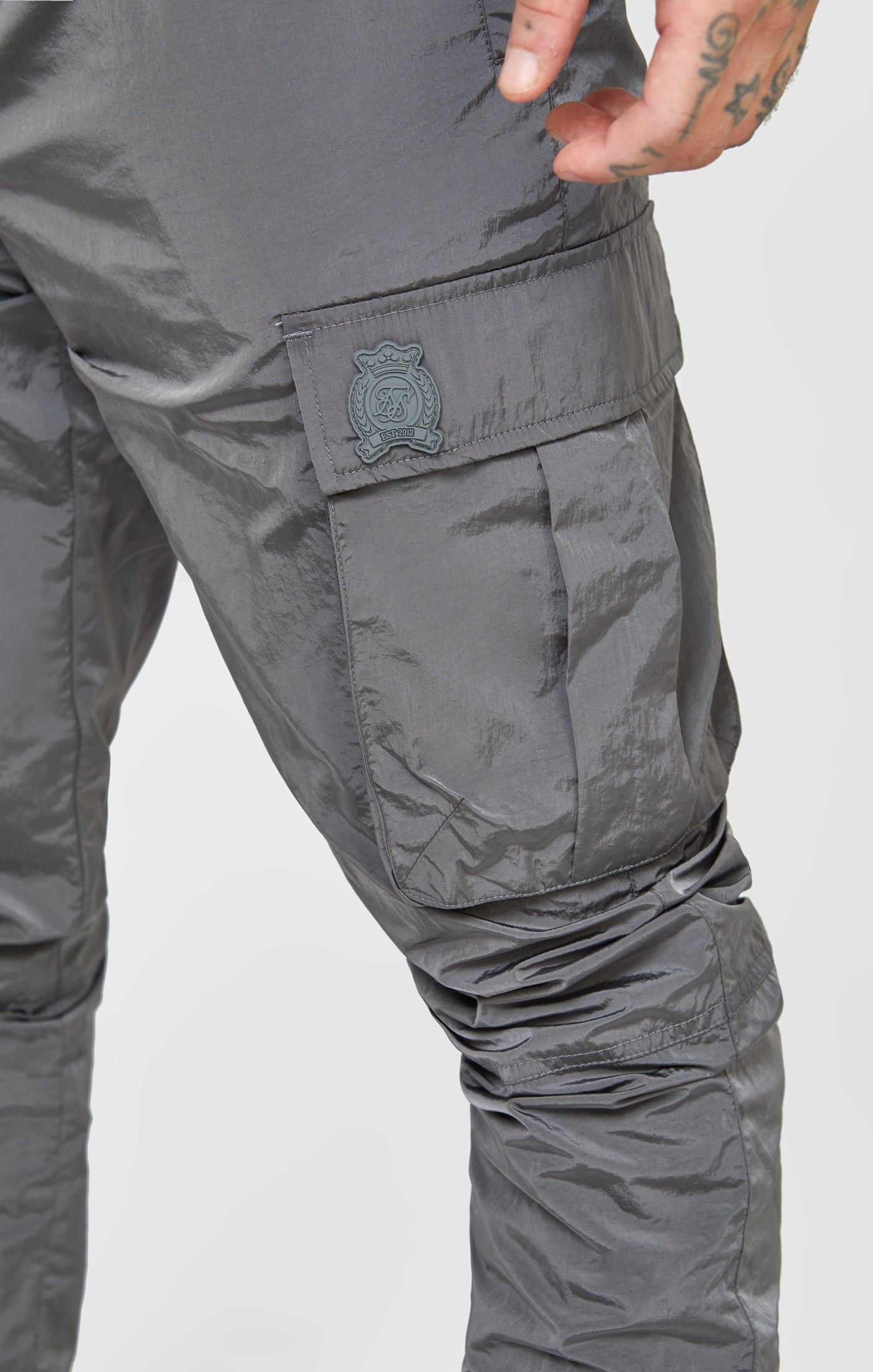 Load image into Gallery viewer, Grey Combat Pant (5)