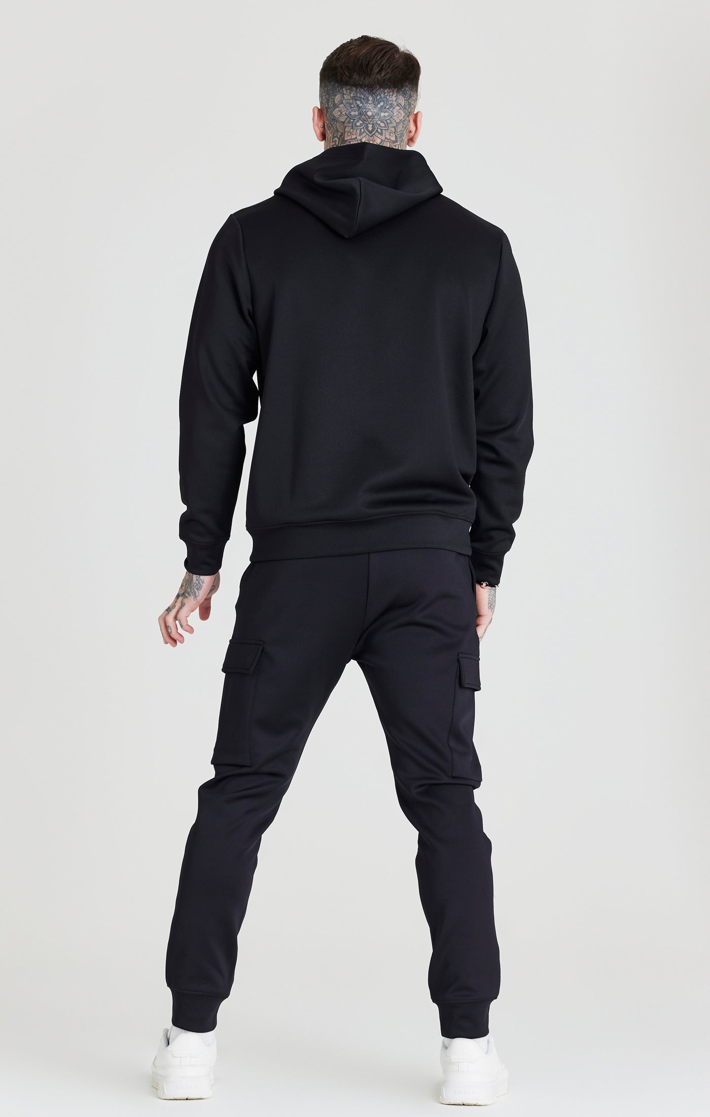 Load image into Gallery viewer, Black Foundation Oversized Hoodie (4)