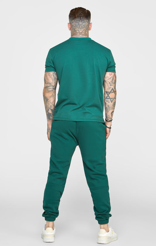 Green Embossed T-Shirt