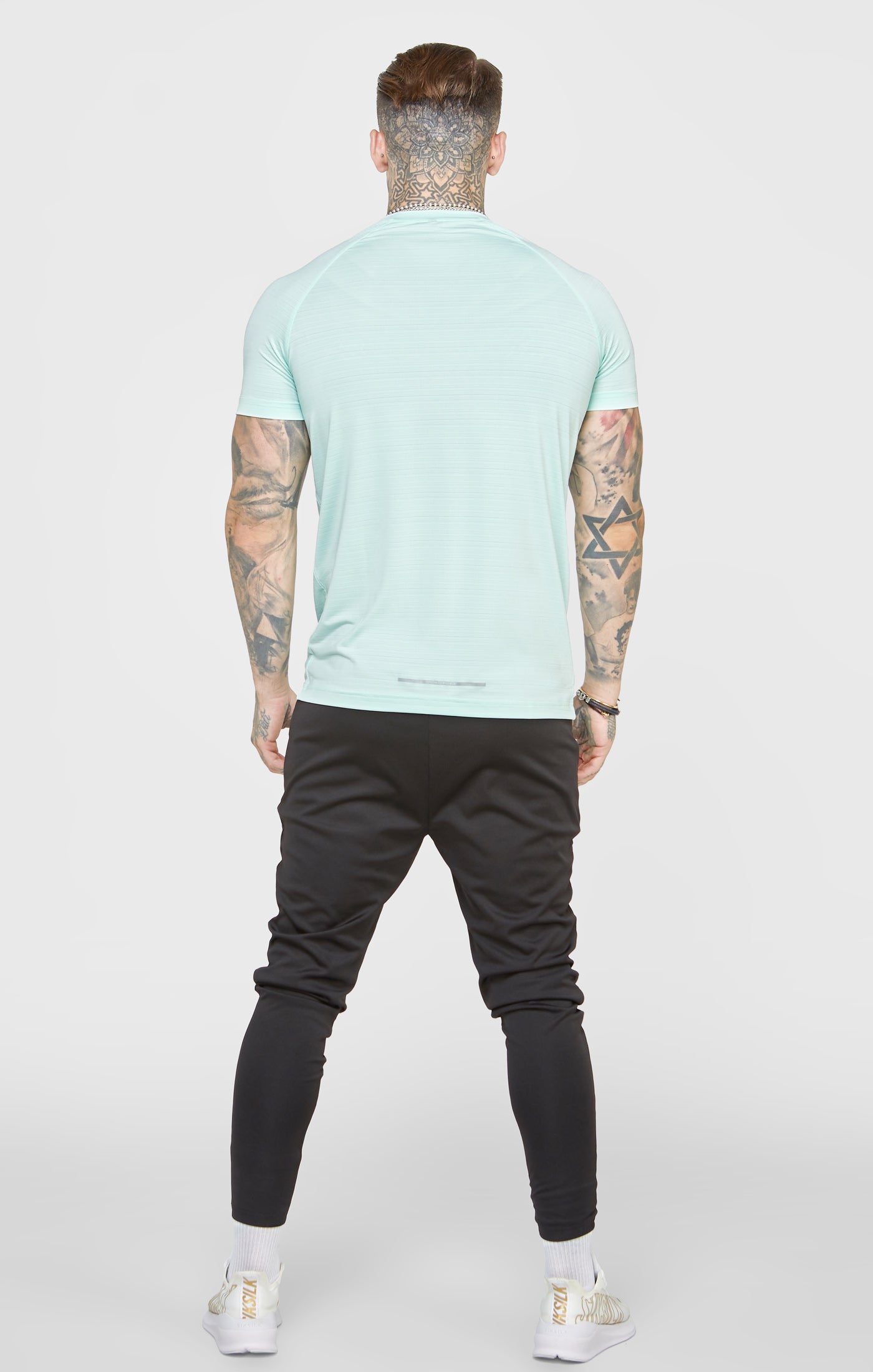 Load image into Gallery viewer, Blue Sports Textured Look T-Shirt (4)