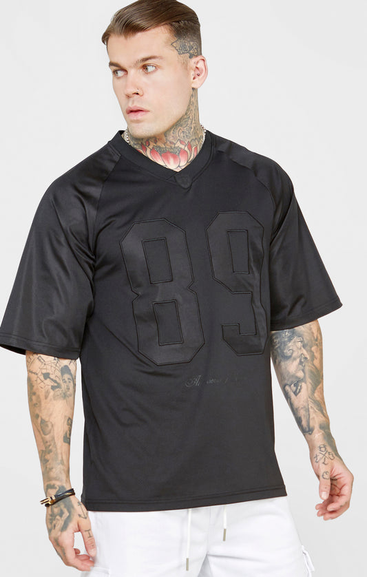 Black Oversized Short Sleeve T-Shirt