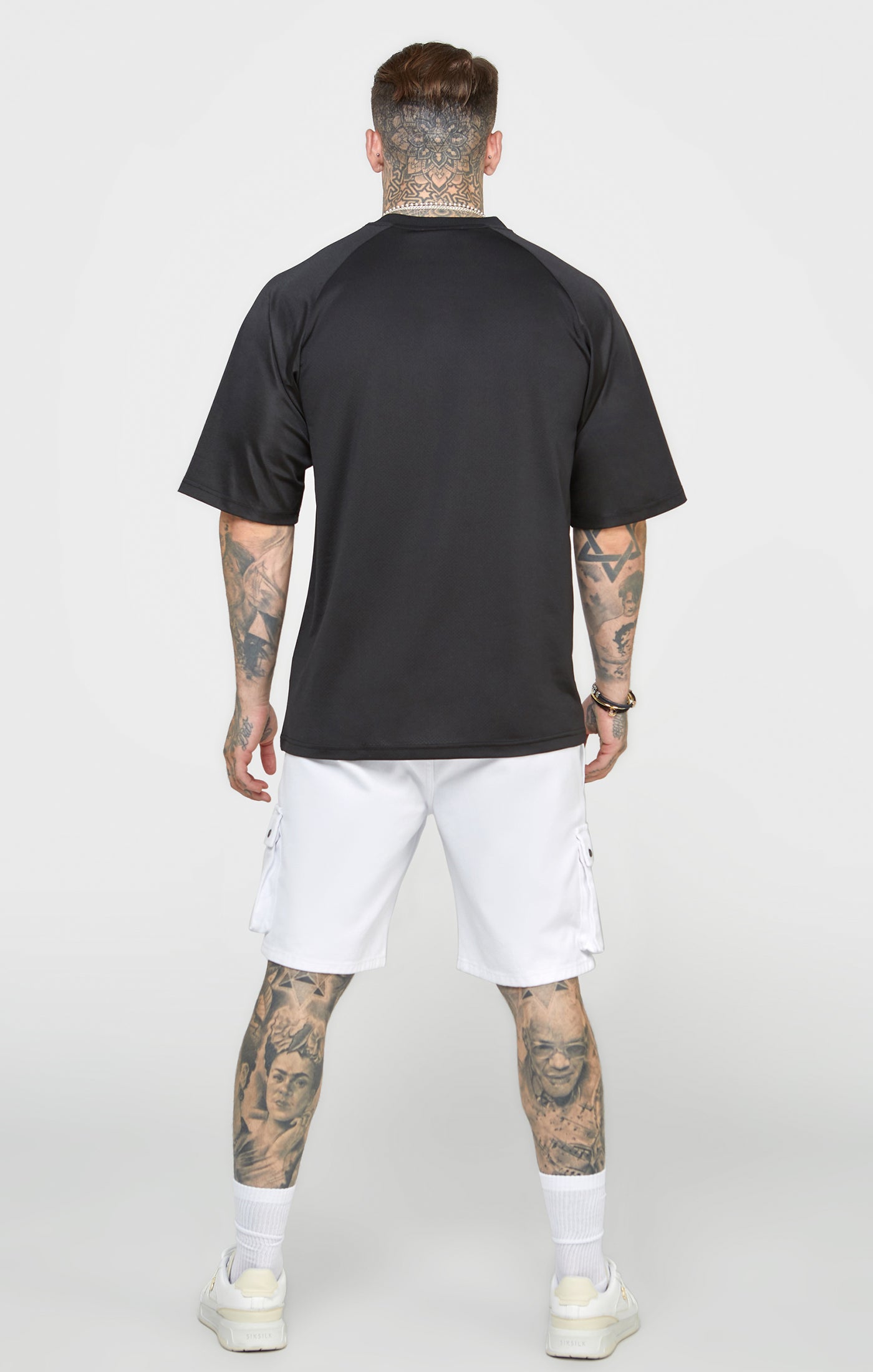 Load image into Gallery viewer, Black Oversized Short Sleeve T-Shirt (4)