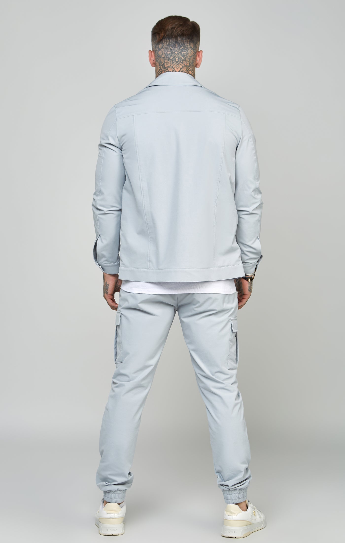 Load image into Gallery viewer, Grey Utility Overshirt (4)