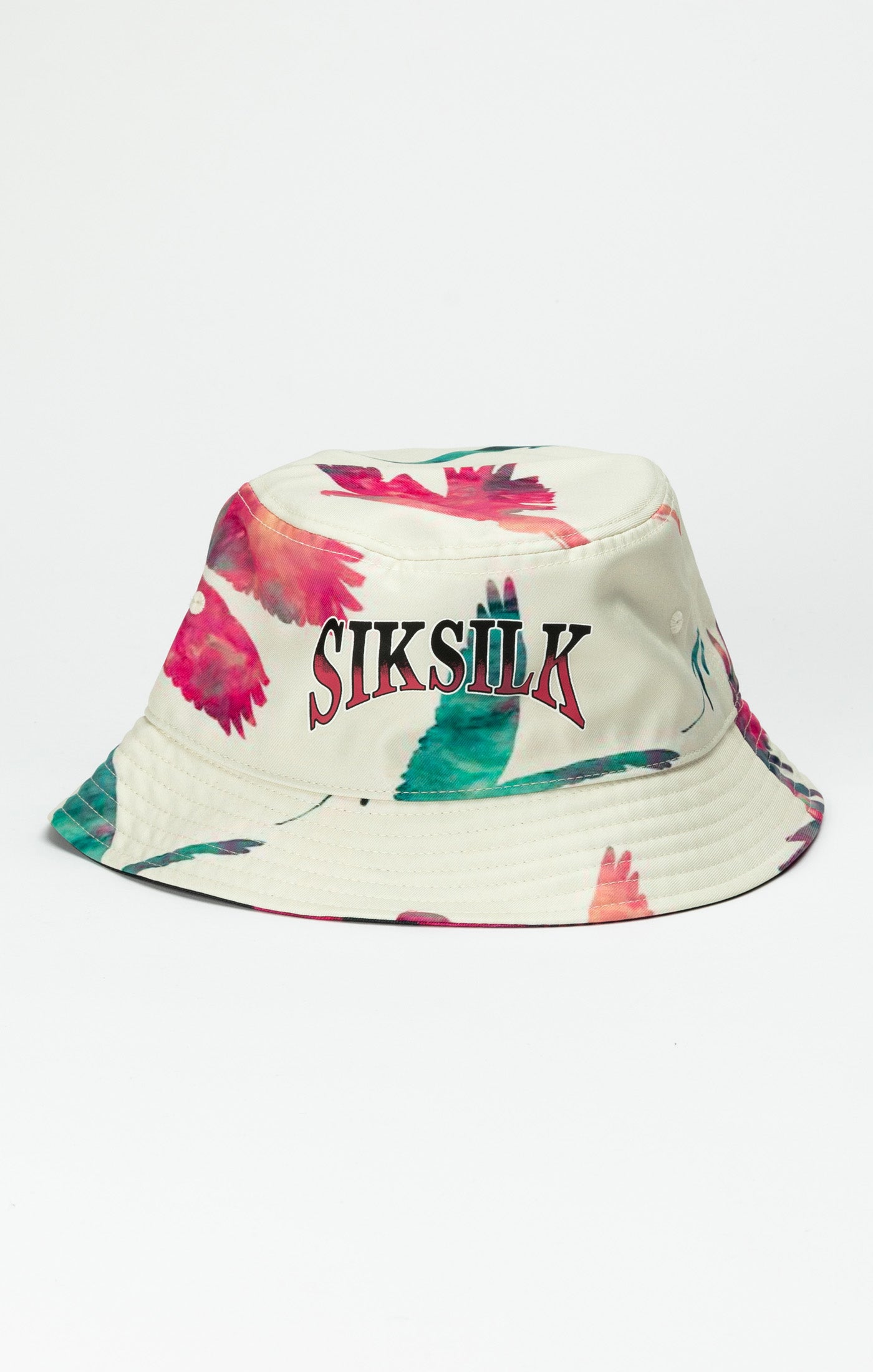 Load image into Gallery viewer, Black Reversable Printed Bucket Hat