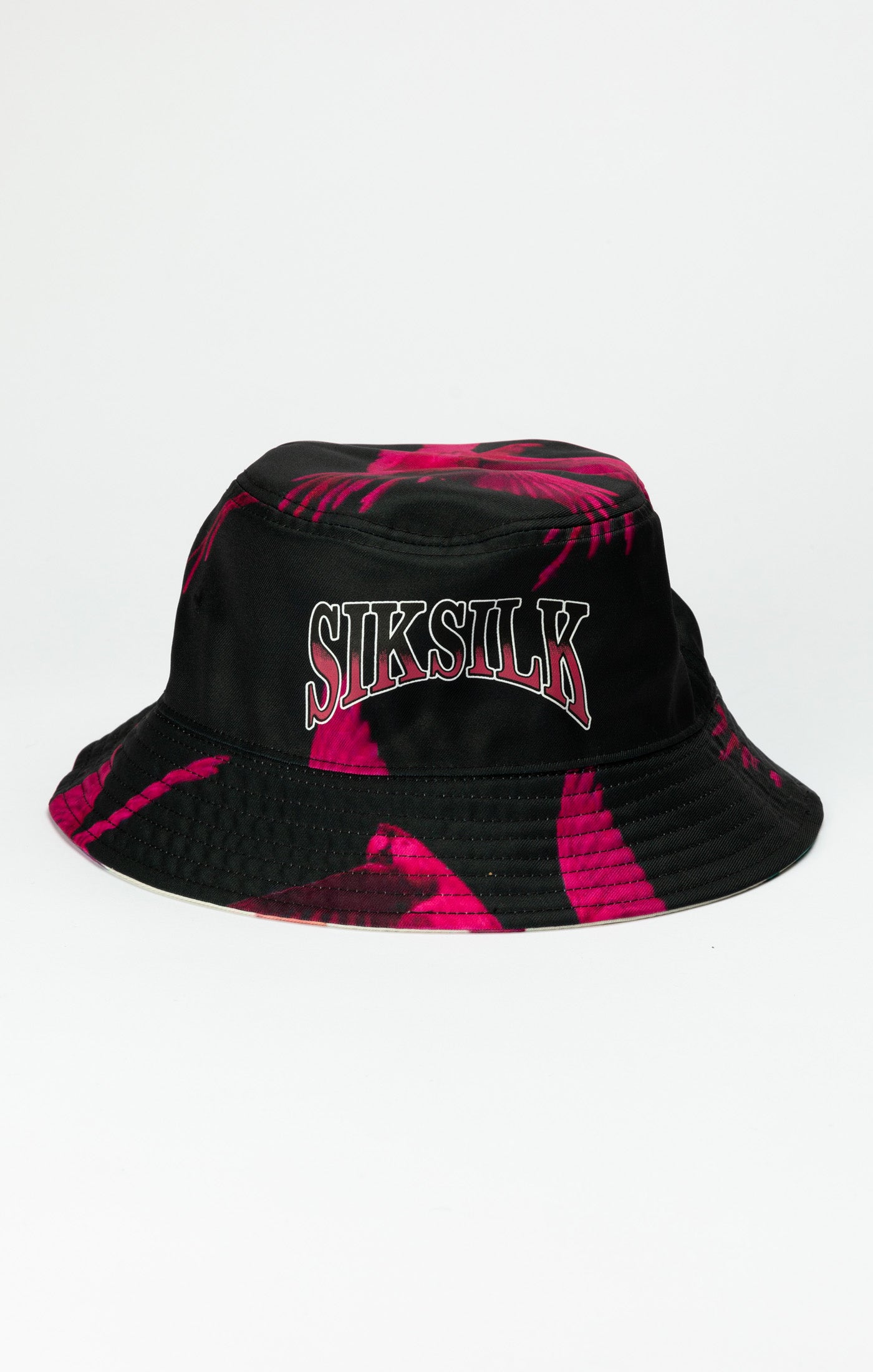 Load image into Gallery viewer, Black Reversable Printed Bucket Hat (3)
