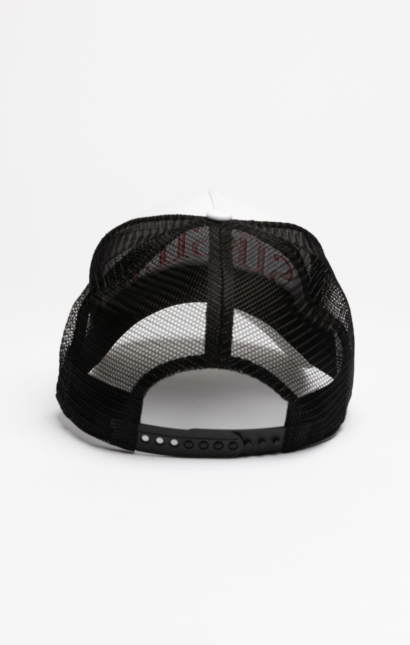 Load image into Gallery viewer, White Mesh Shadow Logo Trucker Cap (3)