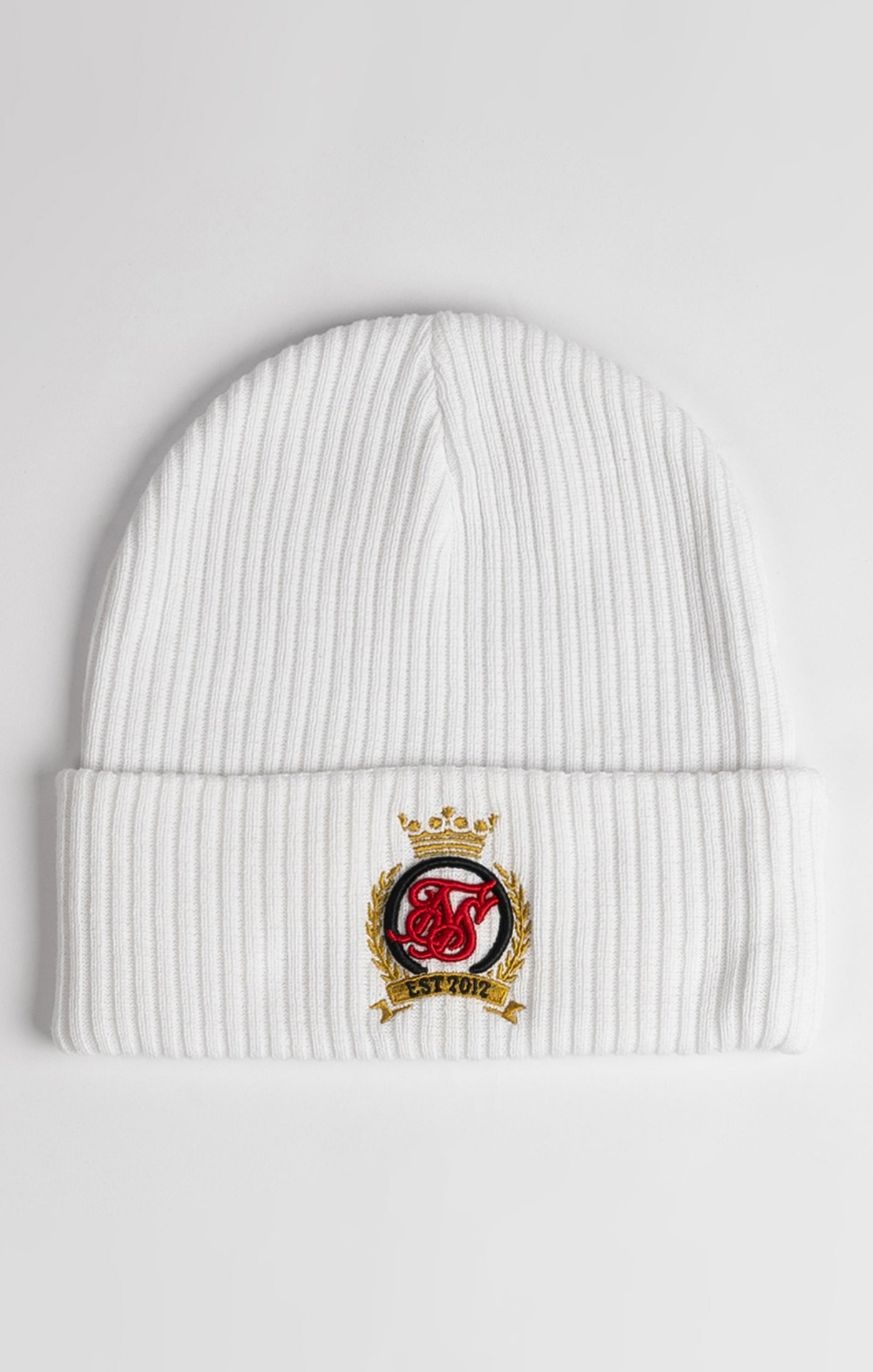 Load image into Gallery viewer, White Crest Beanie