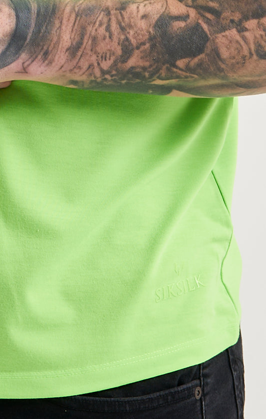 Messi x SikSilk Green High Neck T-Shirt