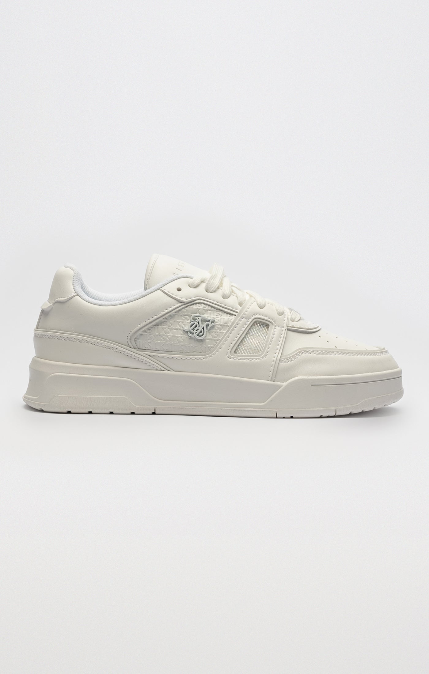 Load image into Gallery viewer, Off White Low Top Court Trainer