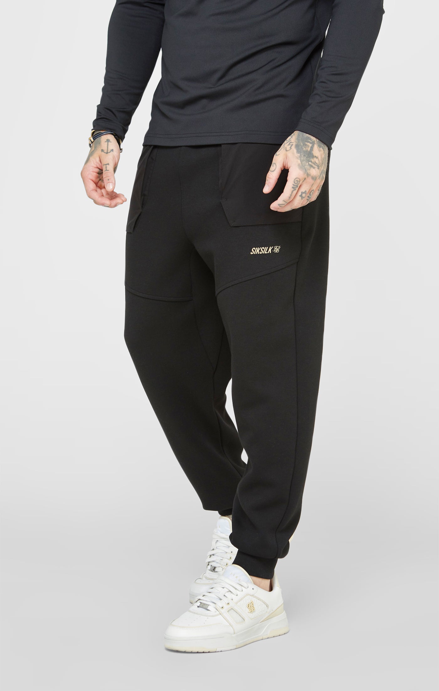 Load image into Gallery viewer, Black Sports Pant