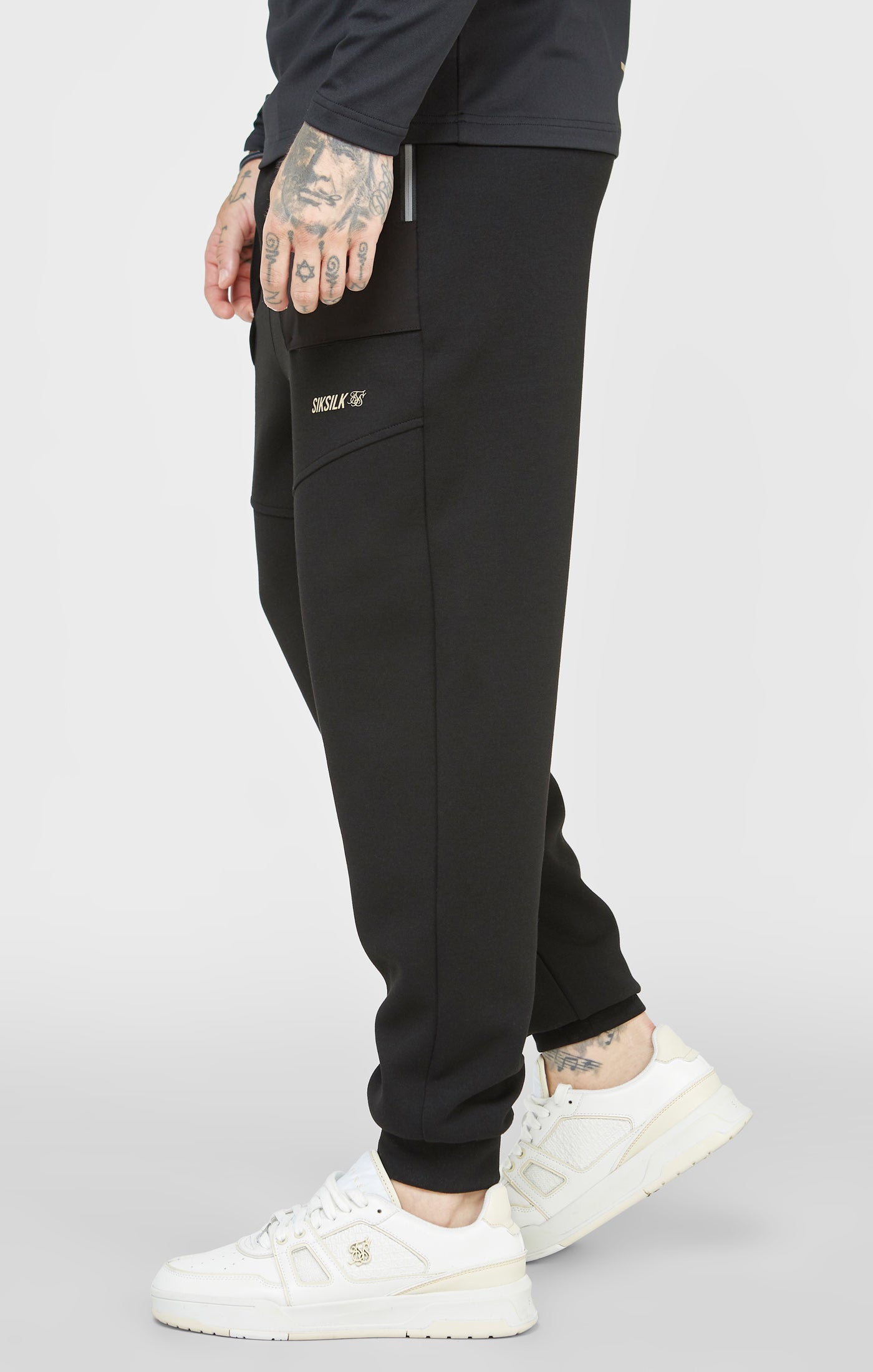 Load image into Gallery viewer, Black Sports Pant (1)