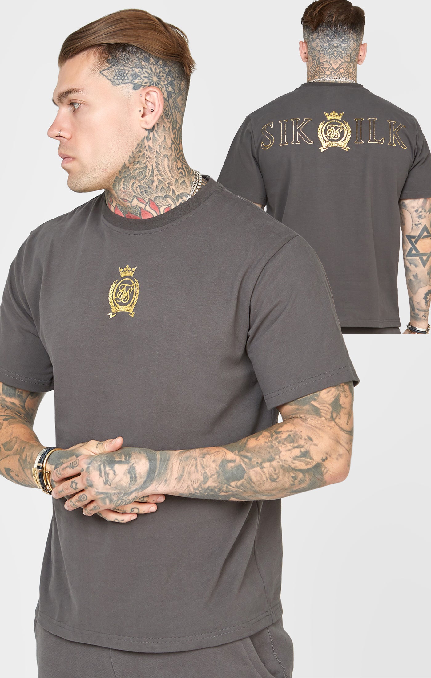 Load image into Gallery viewer, Black Foil T-Shirt