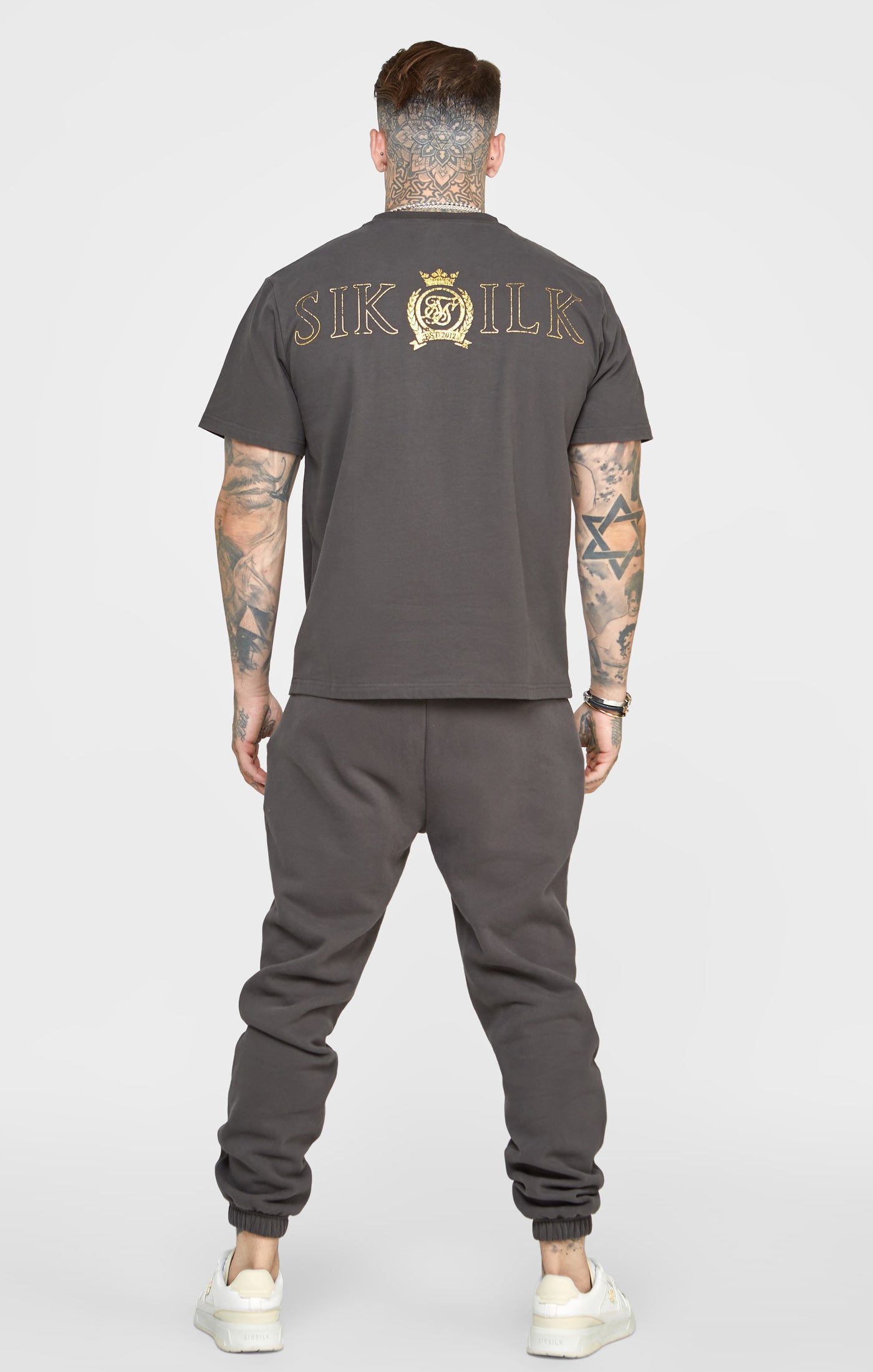 Load image into Gallery viewer, Black Foil T-Shirt (4)