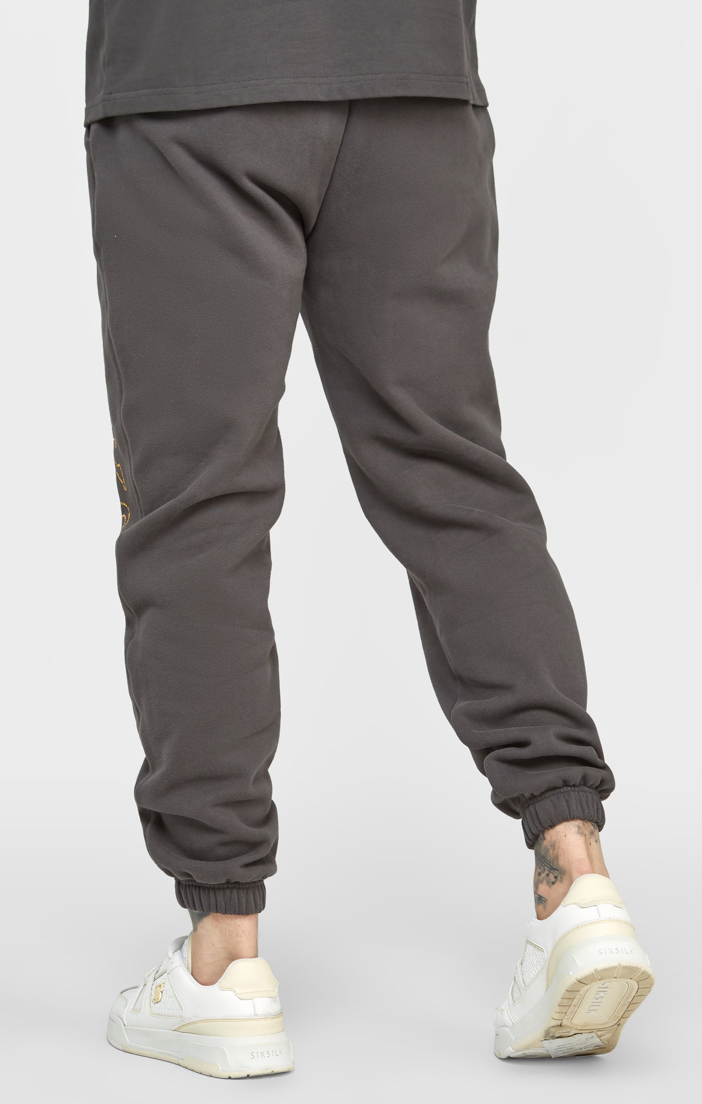 Load image into Gallery viewer, Black &amp; Gold Relaxed Jogger (3)