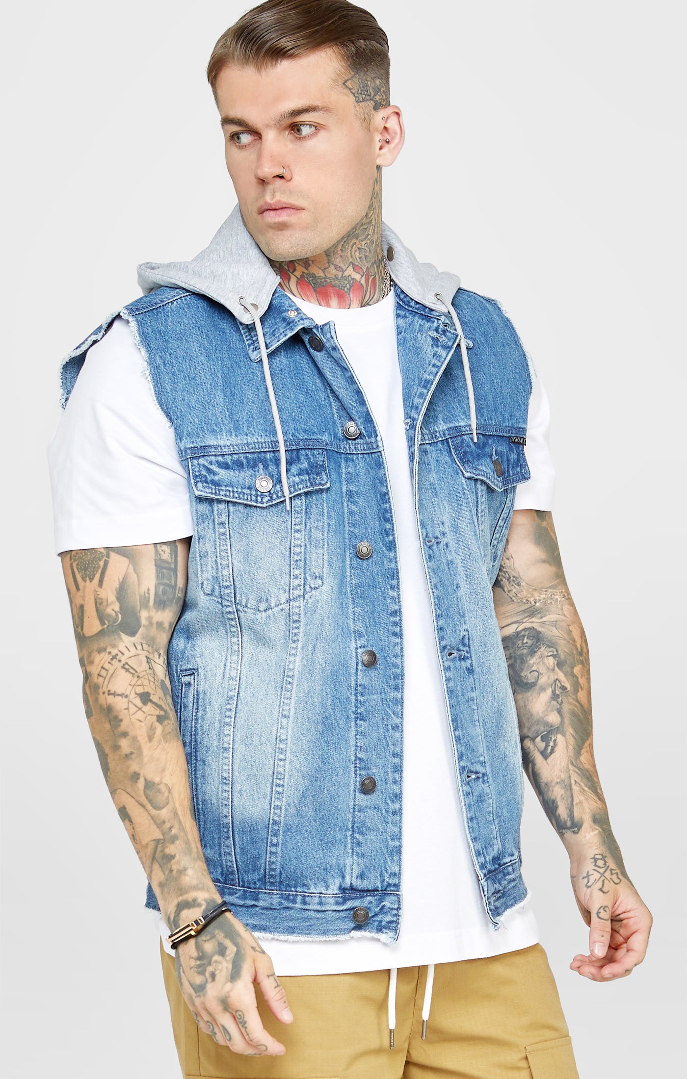 Load image into Gallery viewer, Rinse &amp; Denim Gilet