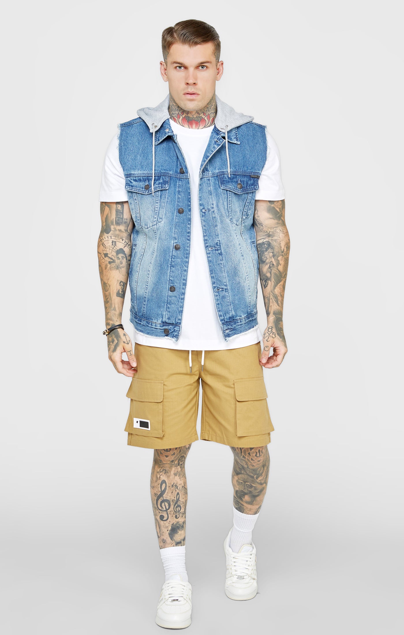 Load image into Gallery viewer, Rinse &amp; Denim Gilet (2)
