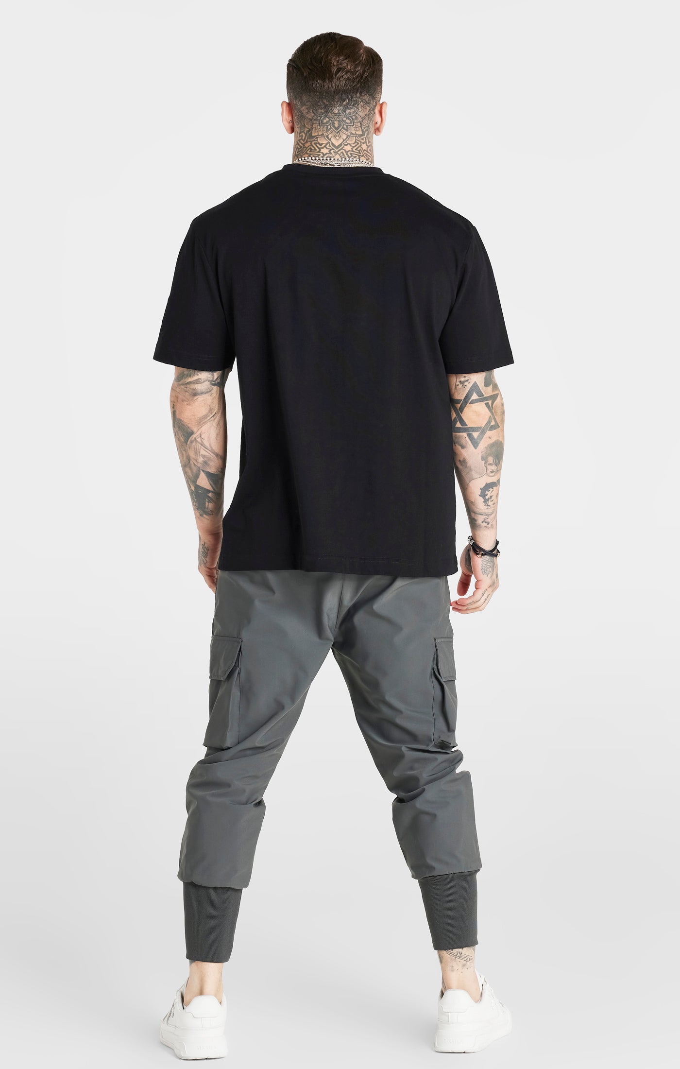 Load image into Gallery viewer, Dark Grey Tech Cargo Pant (4)
