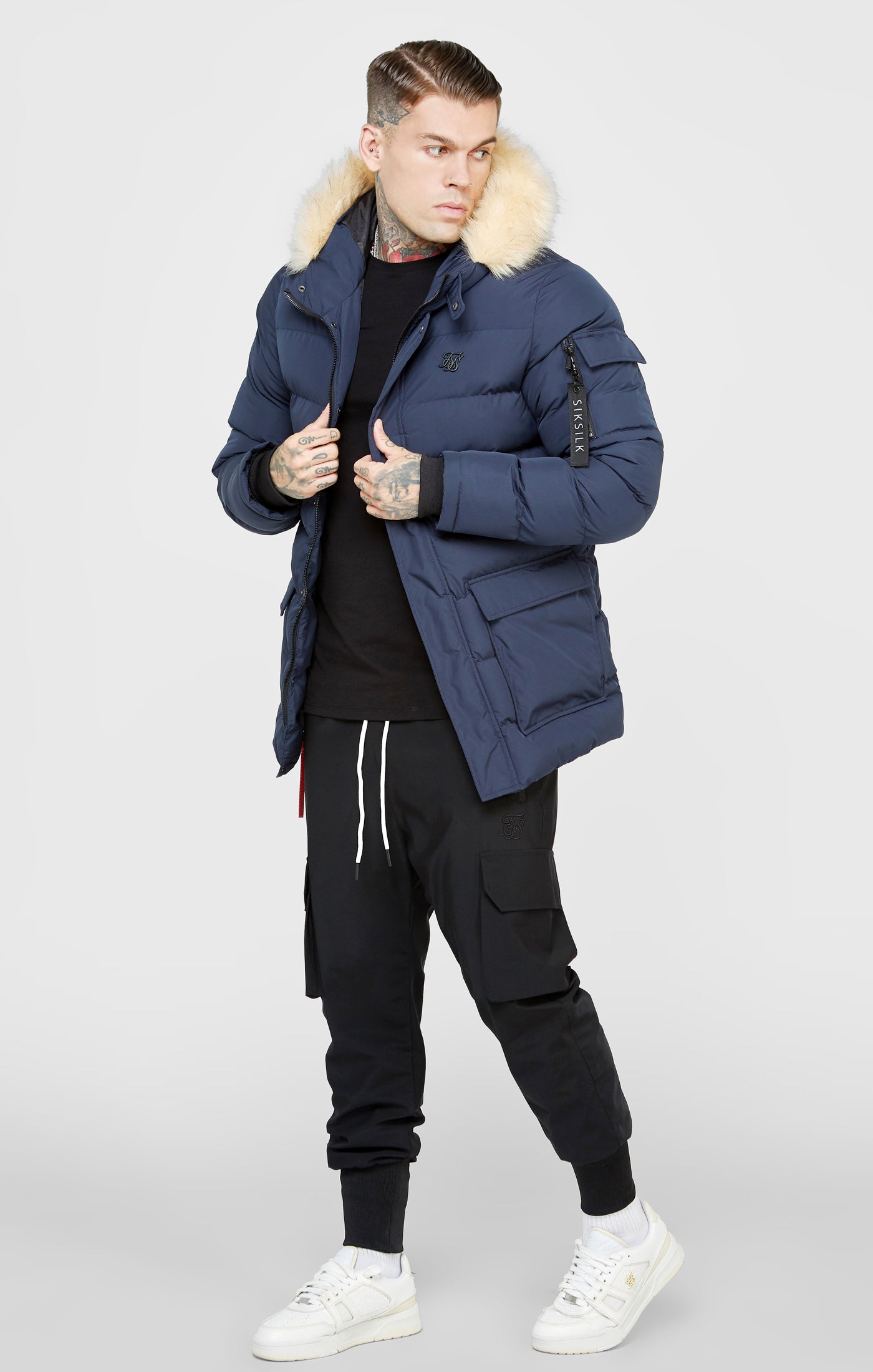 Load image into Gallery viewer, Navy Expedition Parka (3)