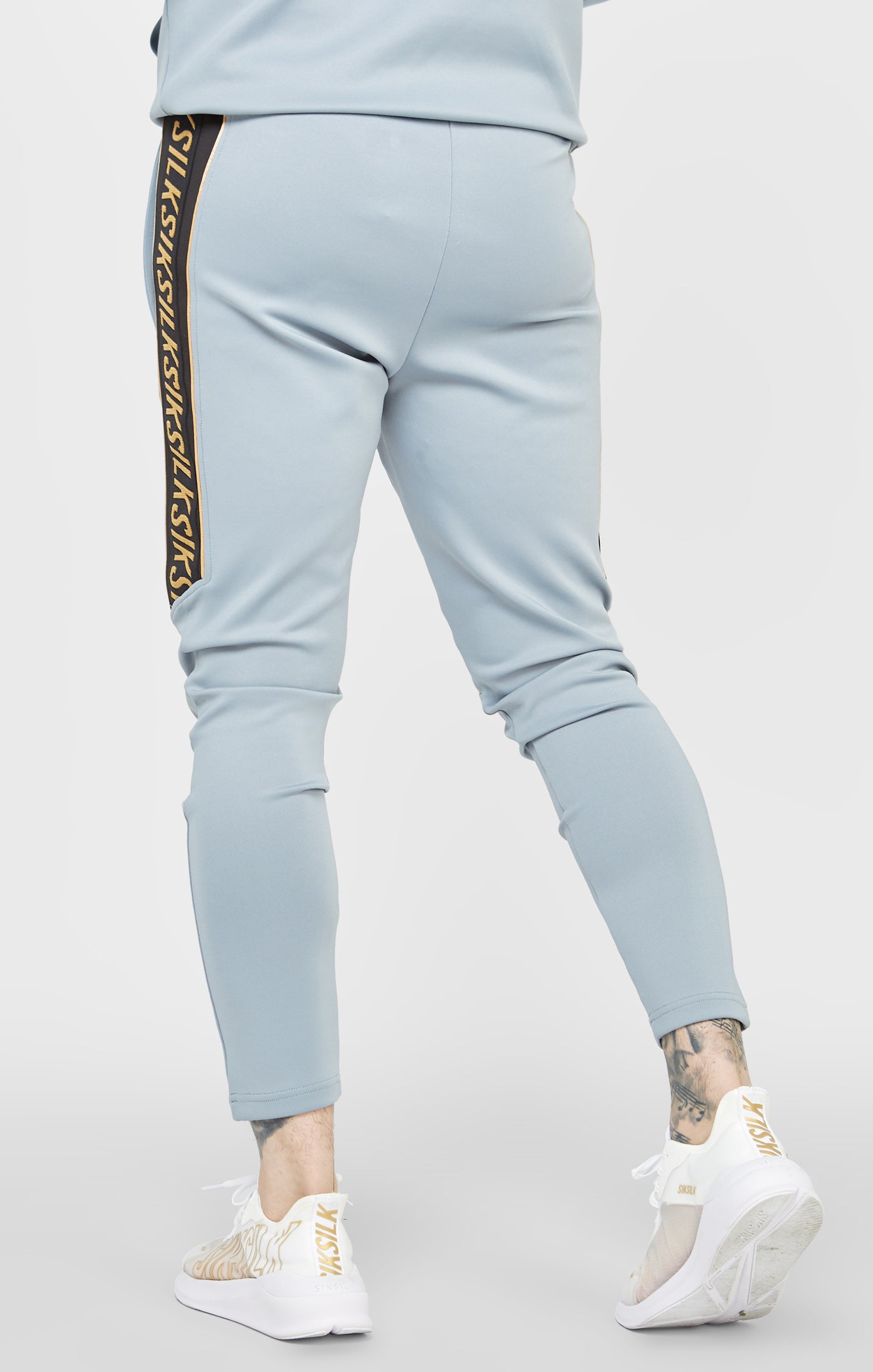 Load image into Gallery viewer, Grey Sports Track Pant (3)