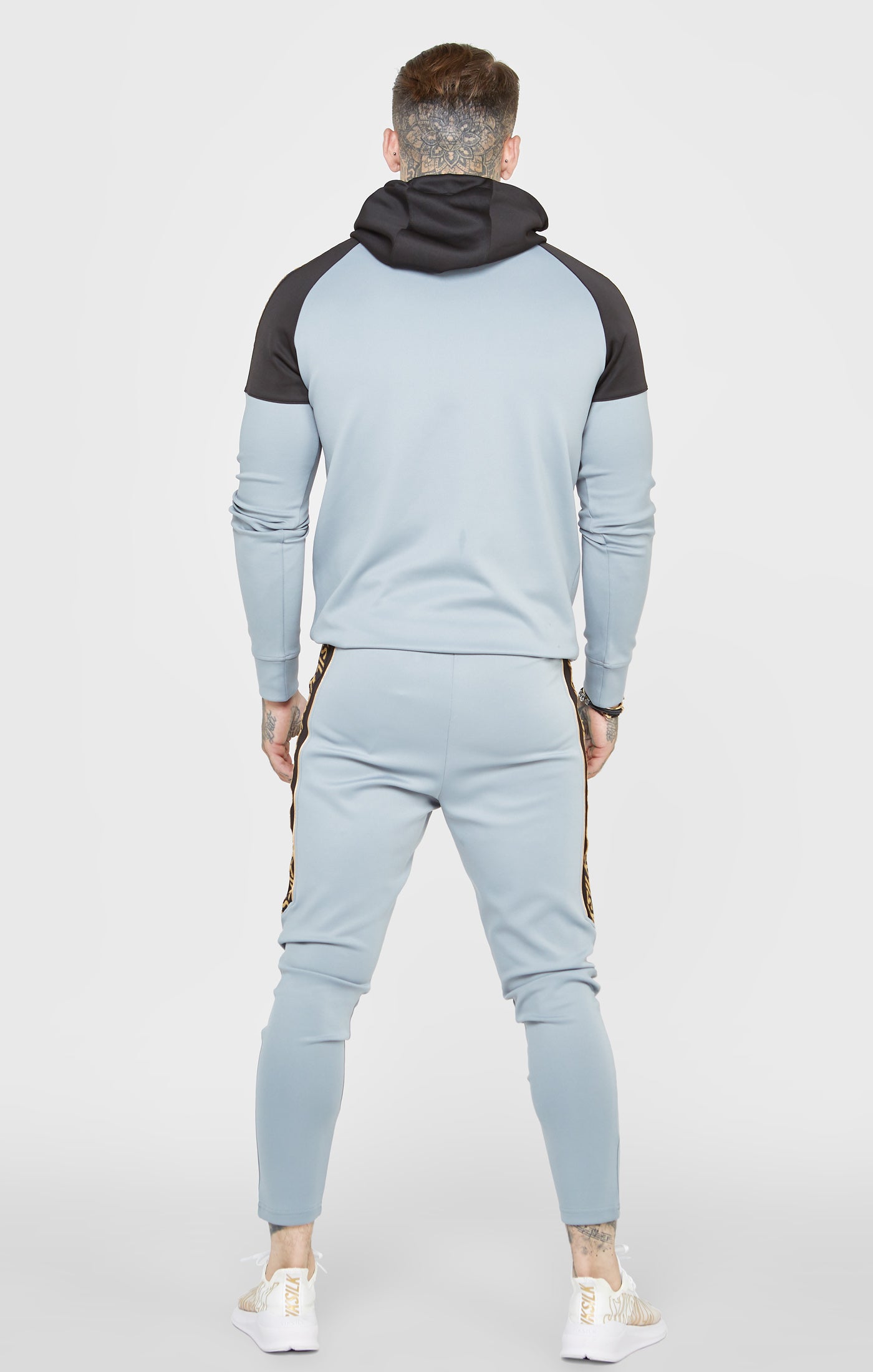 Load image into Gallery viewer, Grey Sports Track Pant (4)