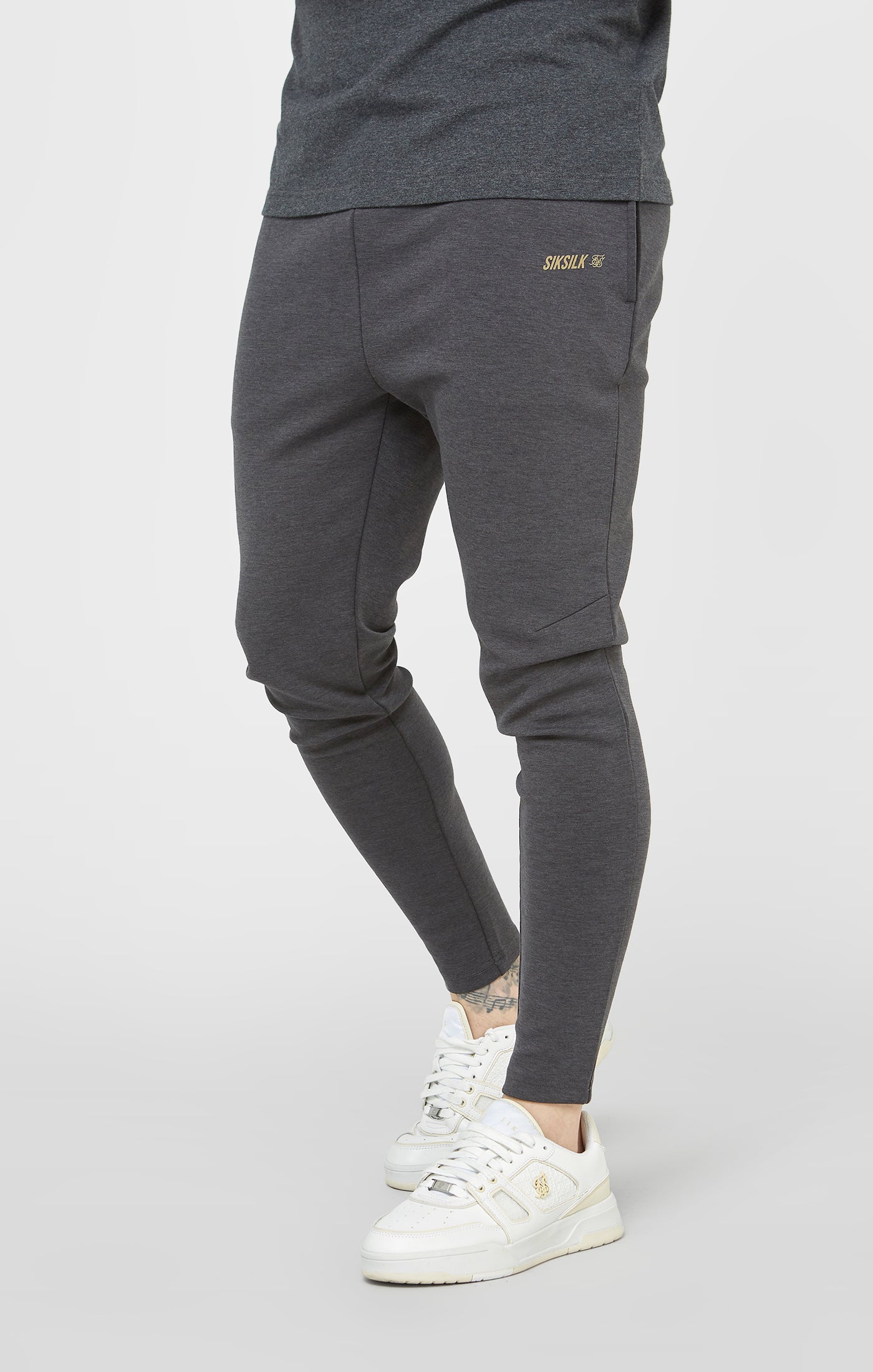 Load image into Gallery viewer, Charcoal Sports Track Pant