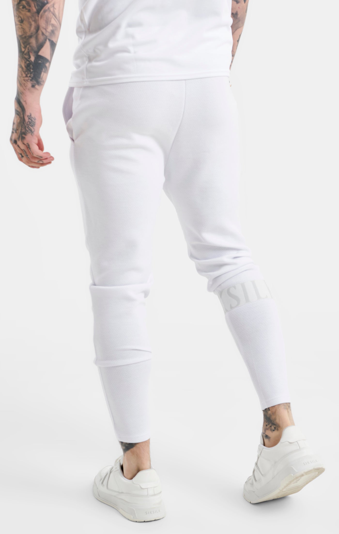 Load image into Gallery viewer, SikSilk Dynamic Track Pant - White (3)