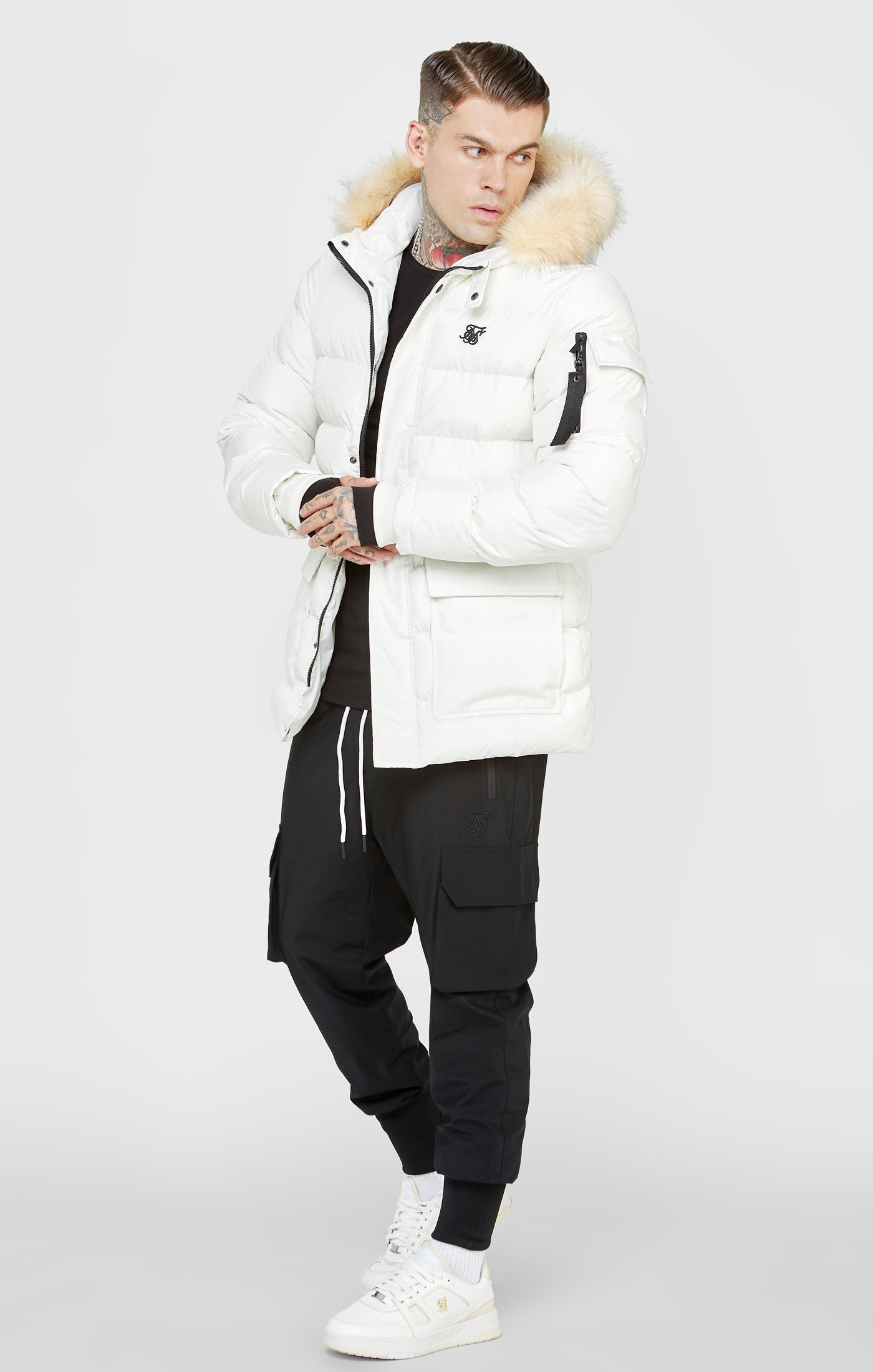 Load image into Gallery viewer, White Expedition Parka (2)