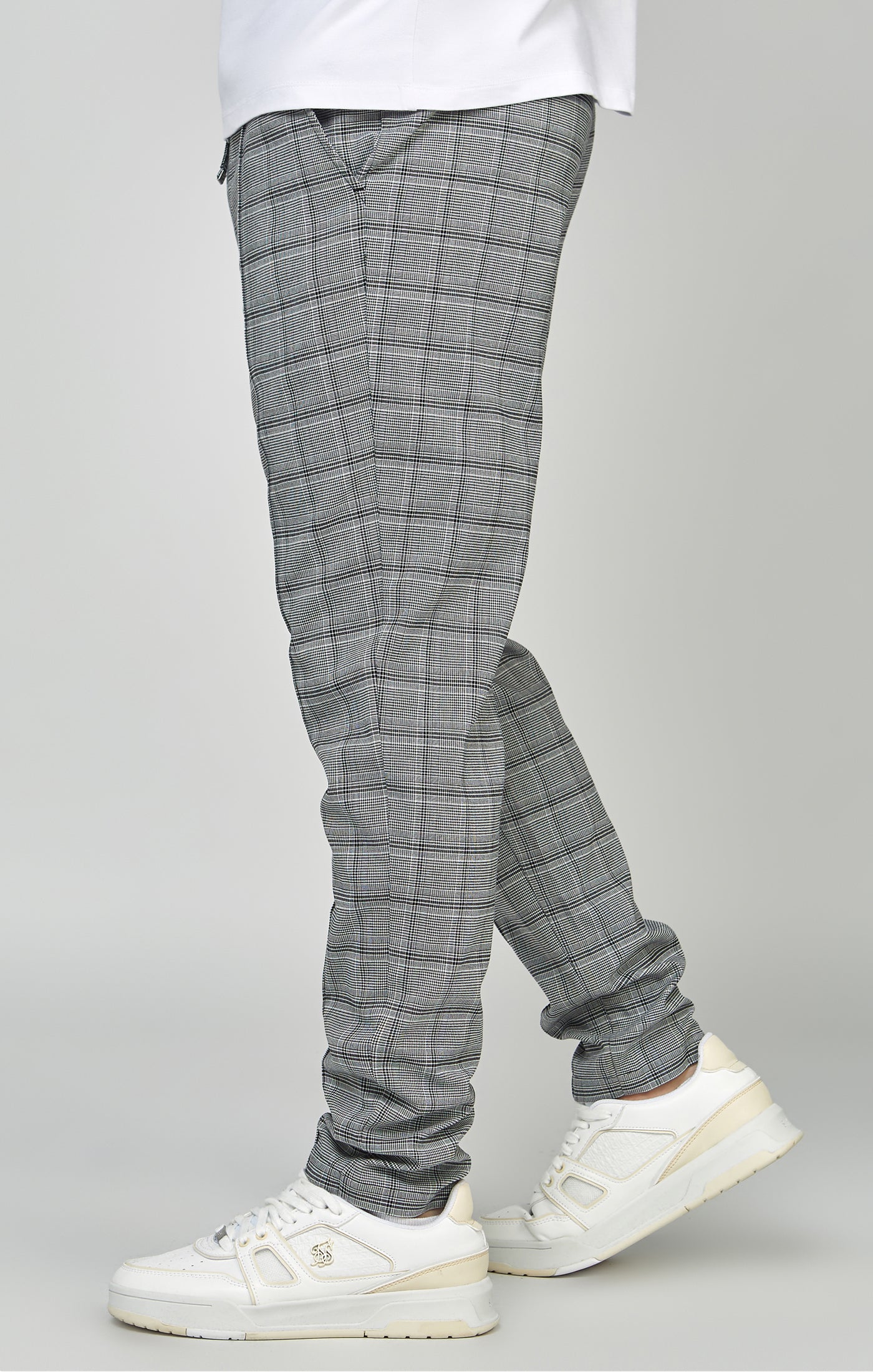 Load image into Gallery viewer, Grey Tapered Fit Smart Woven Joggers (1)