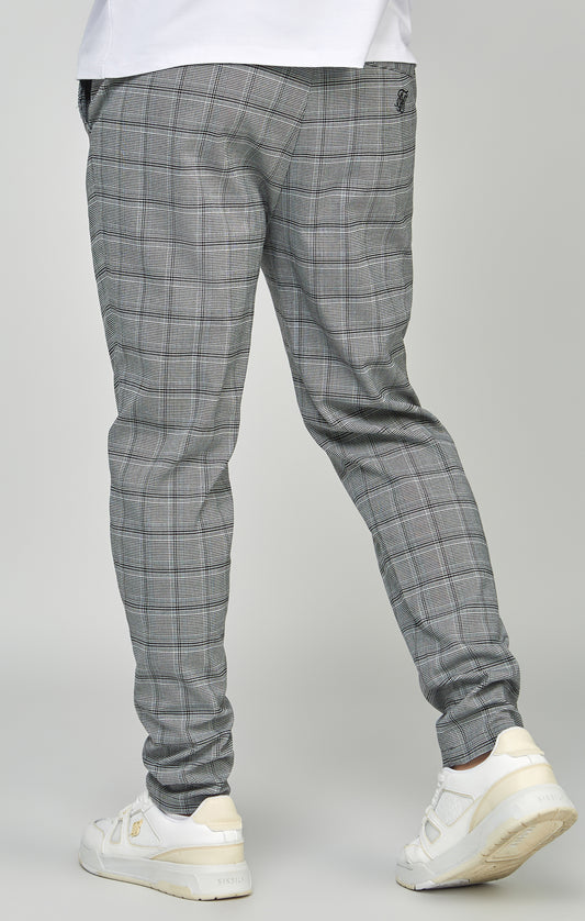 Grey Tapered Fit Smart Woven Joggers