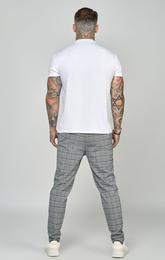 Grey Tapered Fit Smart Woven Joggers