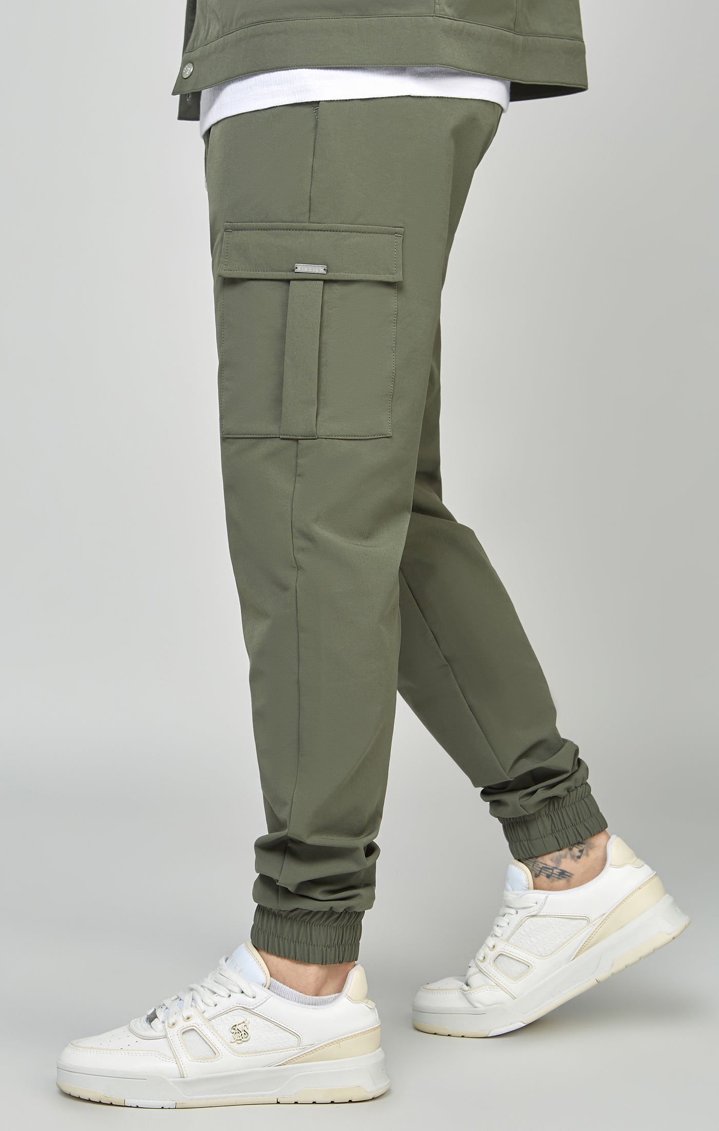 Load image into Gallery viewer, Khaki Utility Cargo Jogger (1)