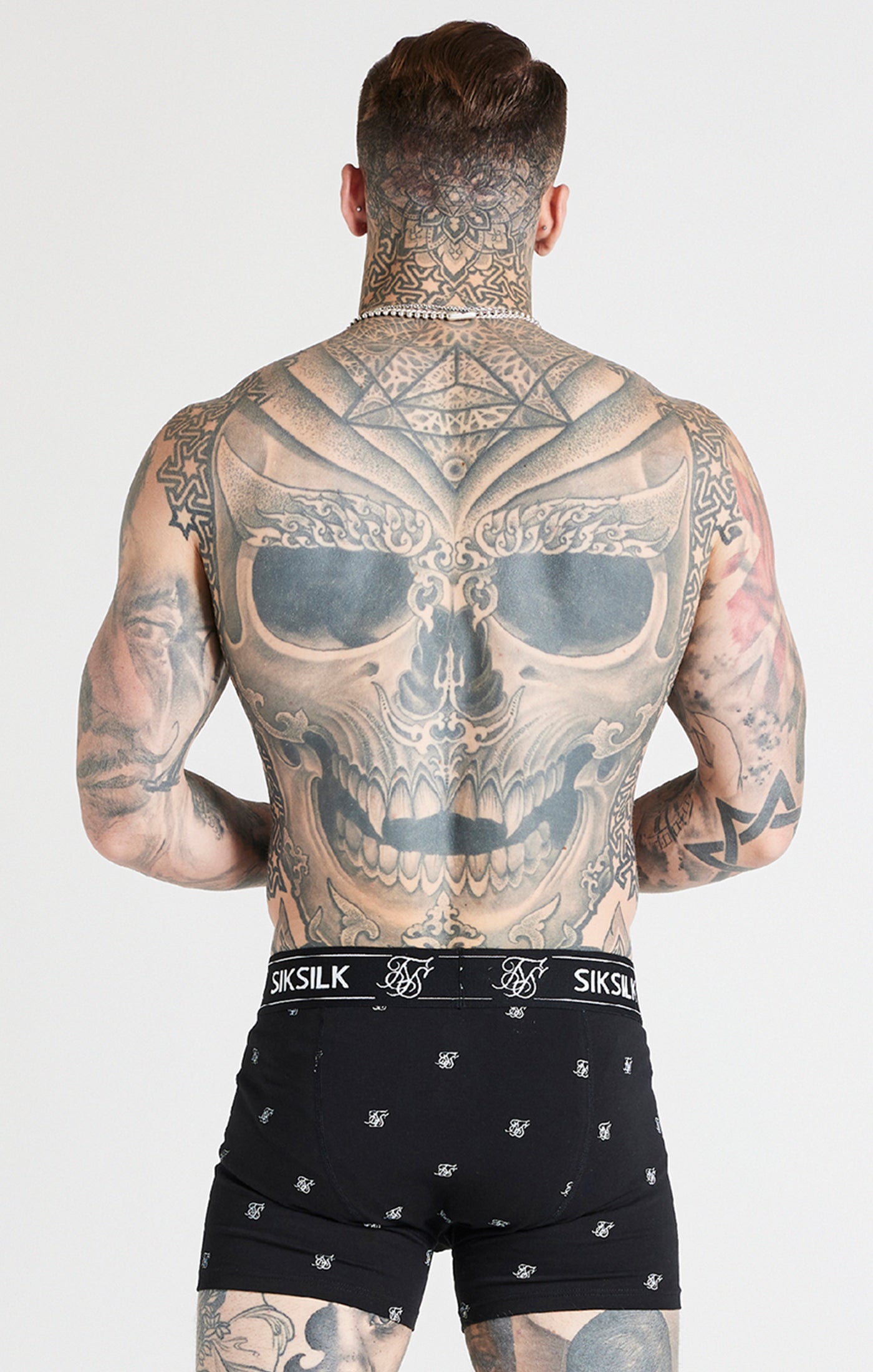 Load image into Gallery viewer, Black 3Pk Logo Boxer (4)