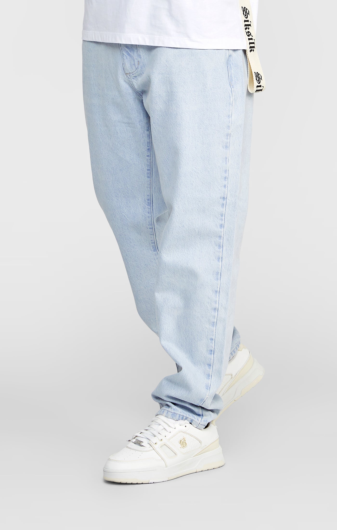 Load image into Gallery viewer, Blue Relaxed Denims