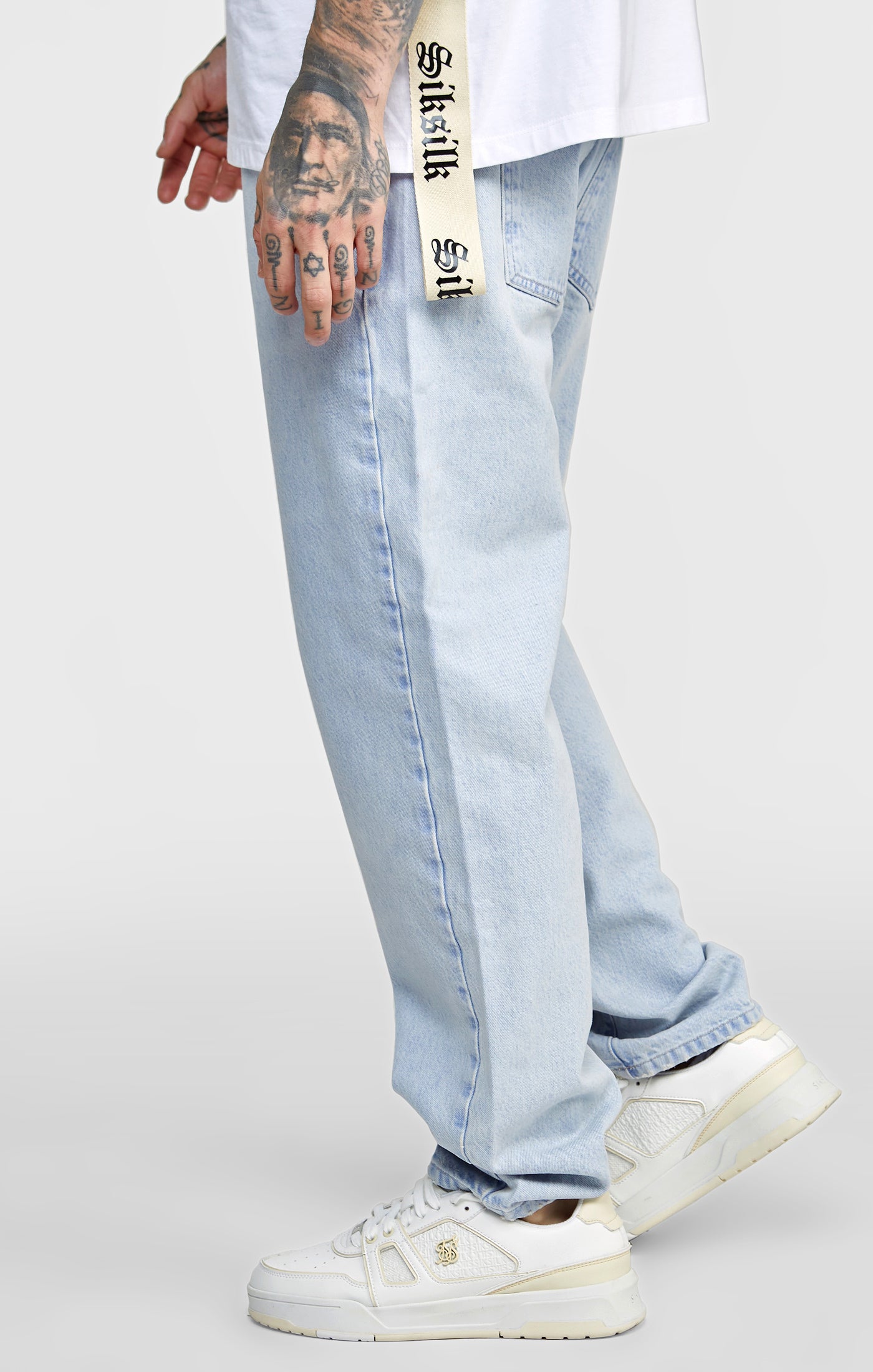 Load image into Gallery viewer, Blue Relaxed Denims (1)