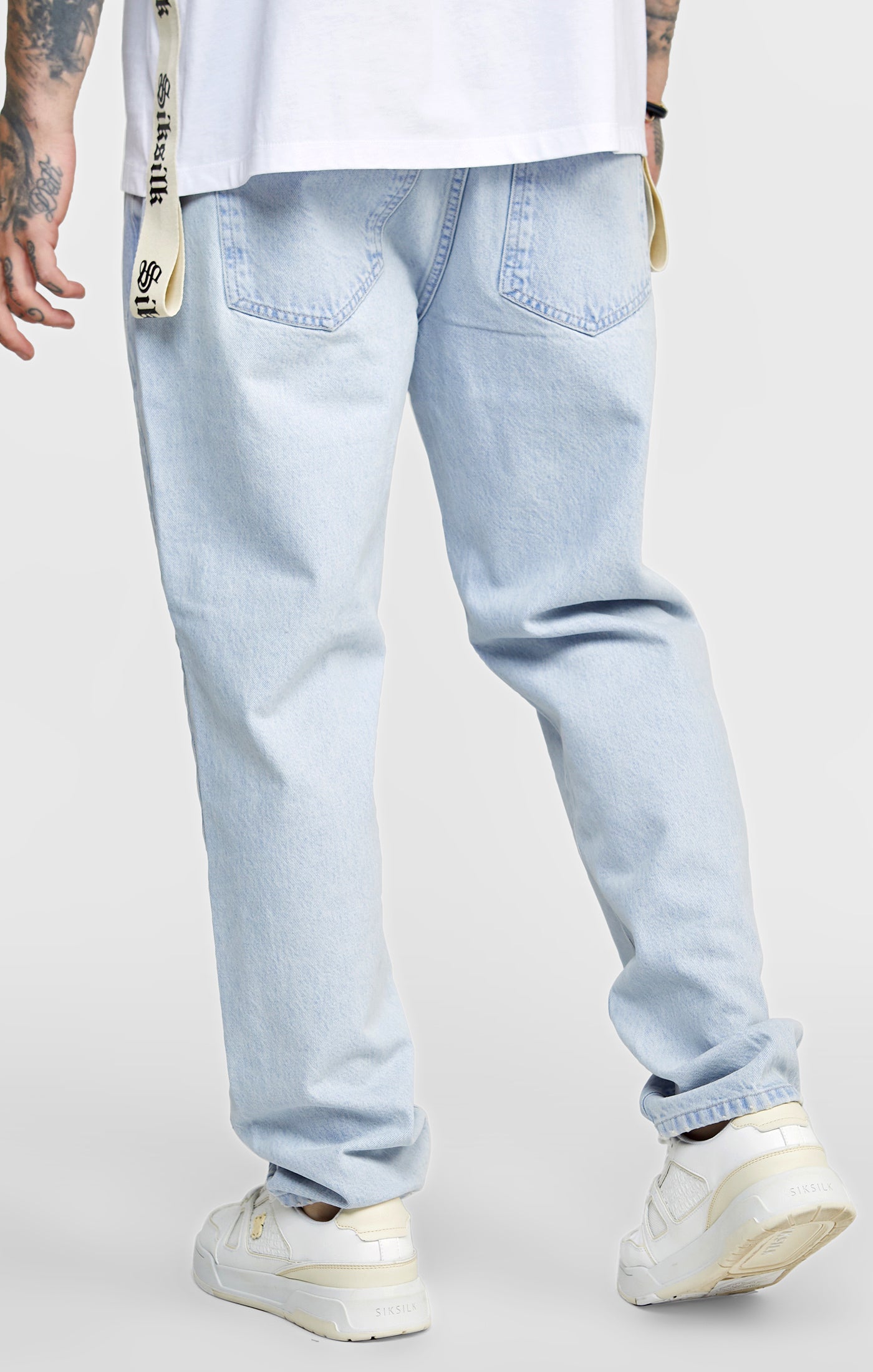 Load image into Gallery viewer, Blue Relaxed Denims (3)