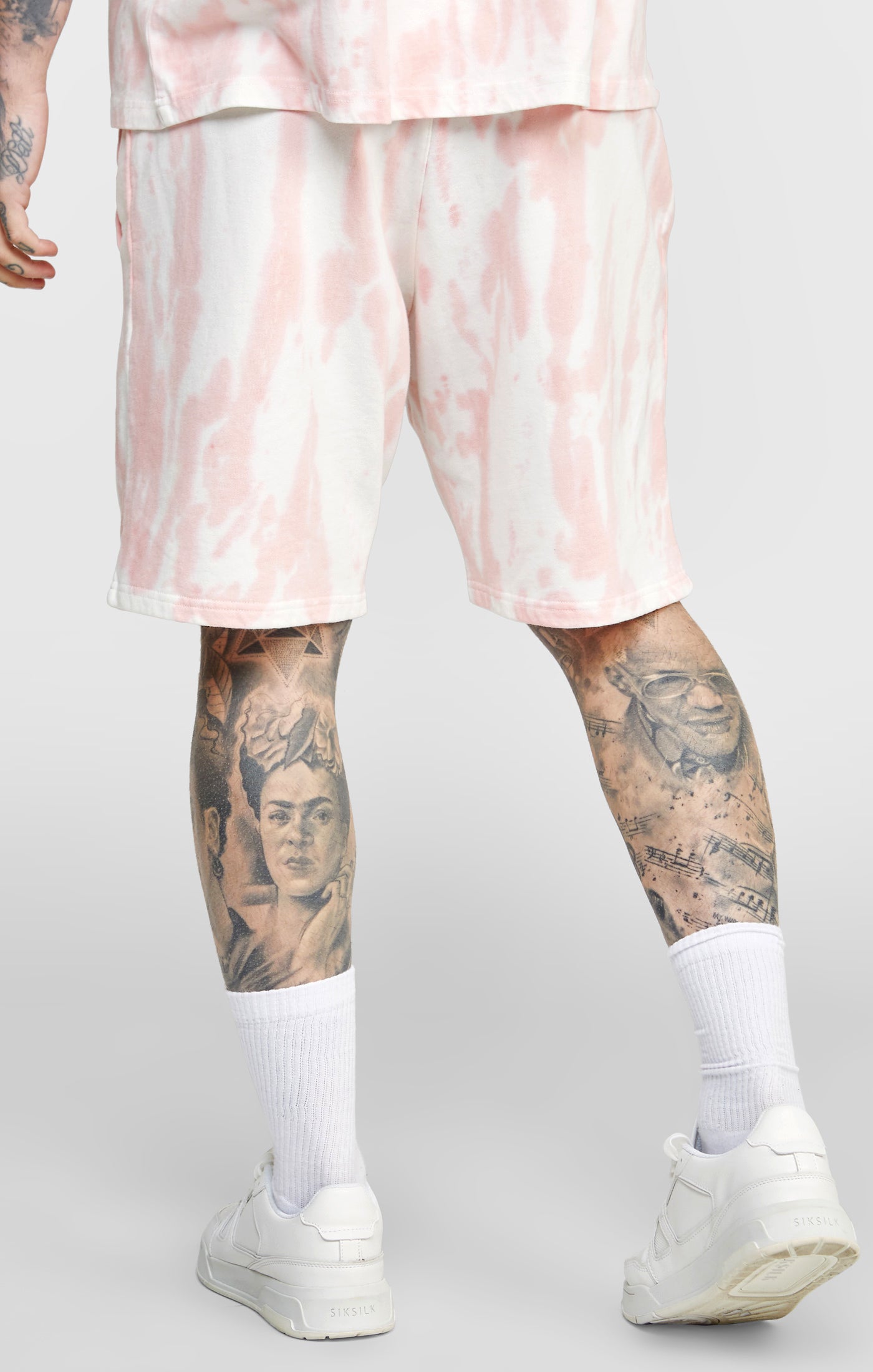 Load image into Gallery viewer, Pink Tie Dye Jogger Short (3)