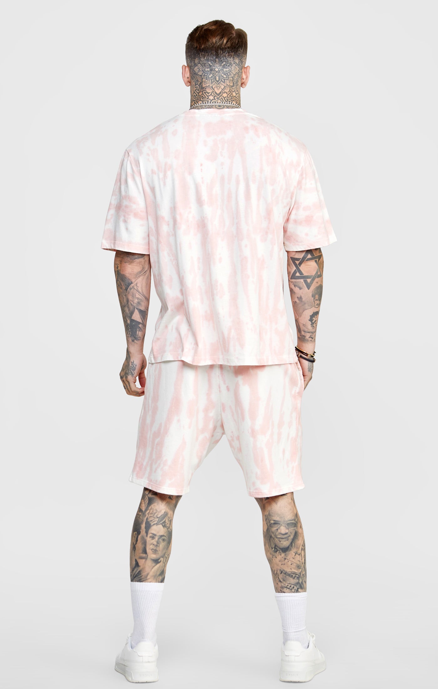 Load image into Gallery viewer, Pink Tie Dye Oversized T-Shirt (4)
